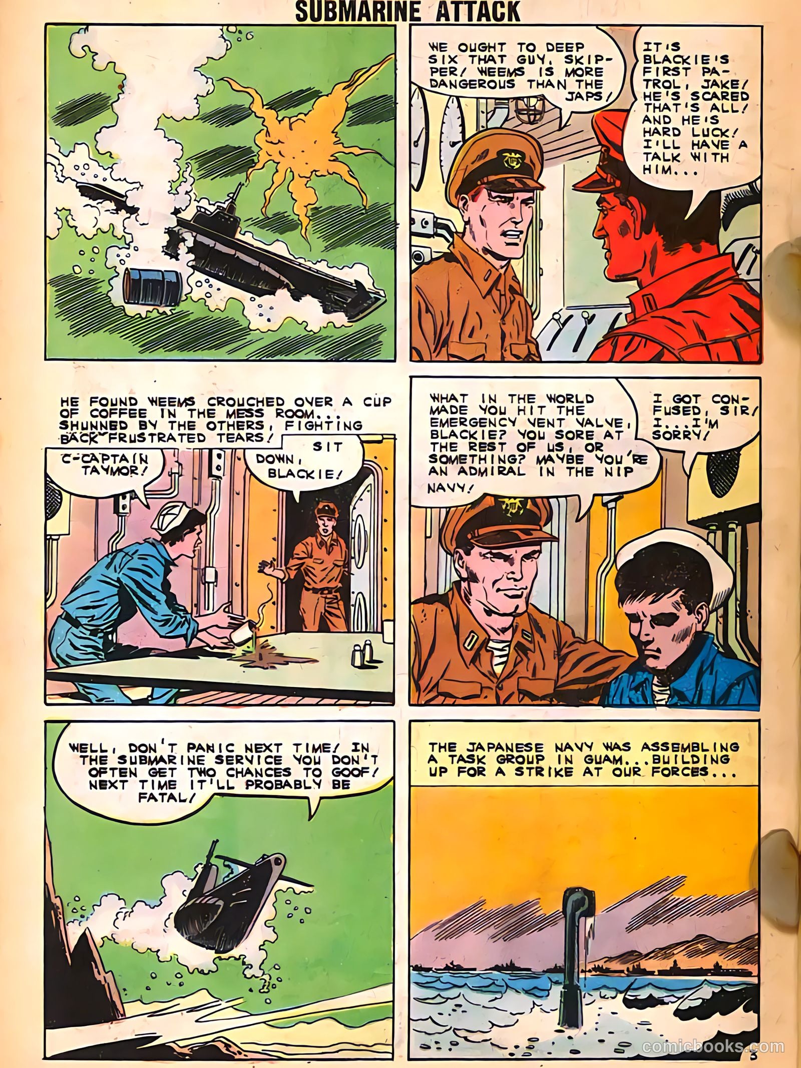 Submarine Attack #33 (1962) — page 21 of 25