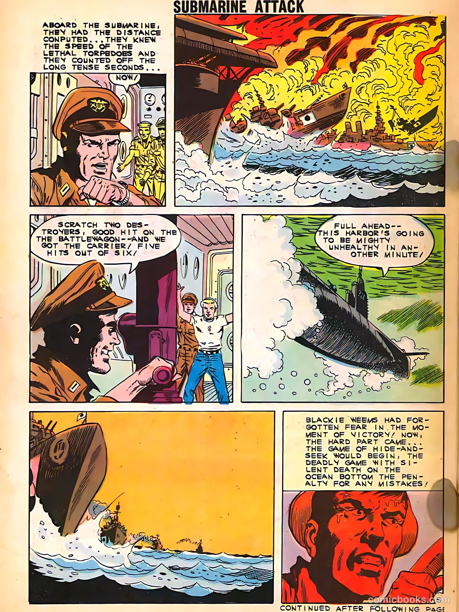 Submarine Attack #33 (1962) — page 23 of 25