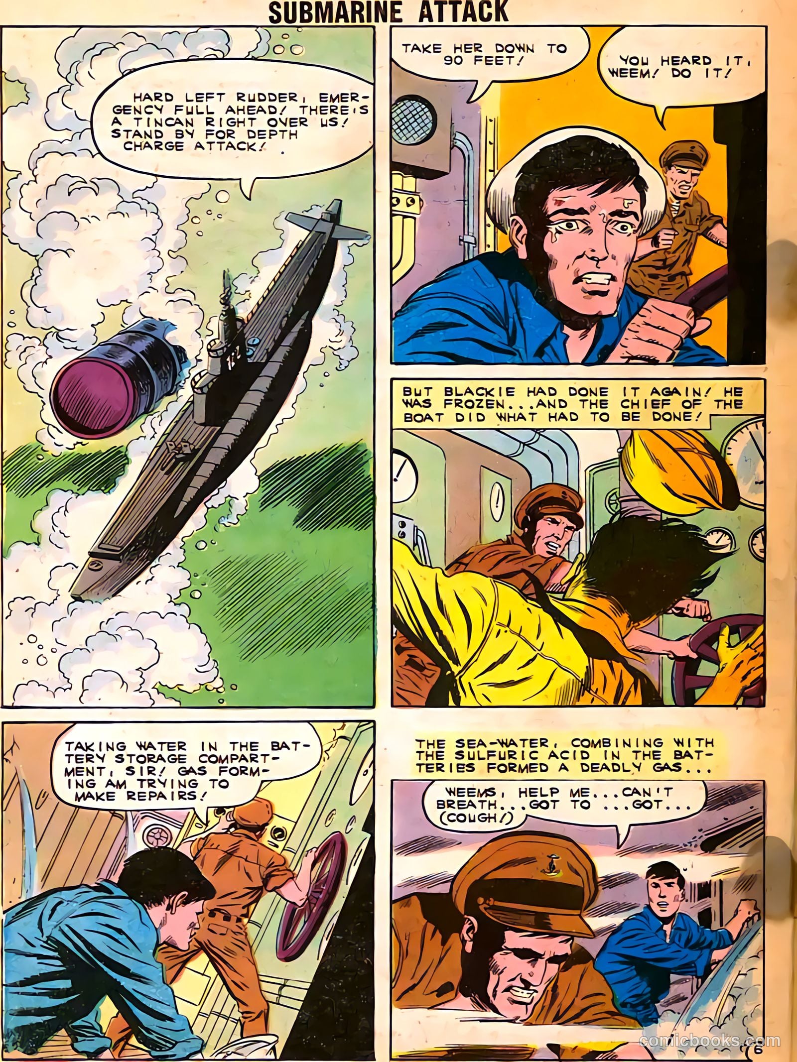 Submarine Attack #33 (1962) — page 24 of 25
