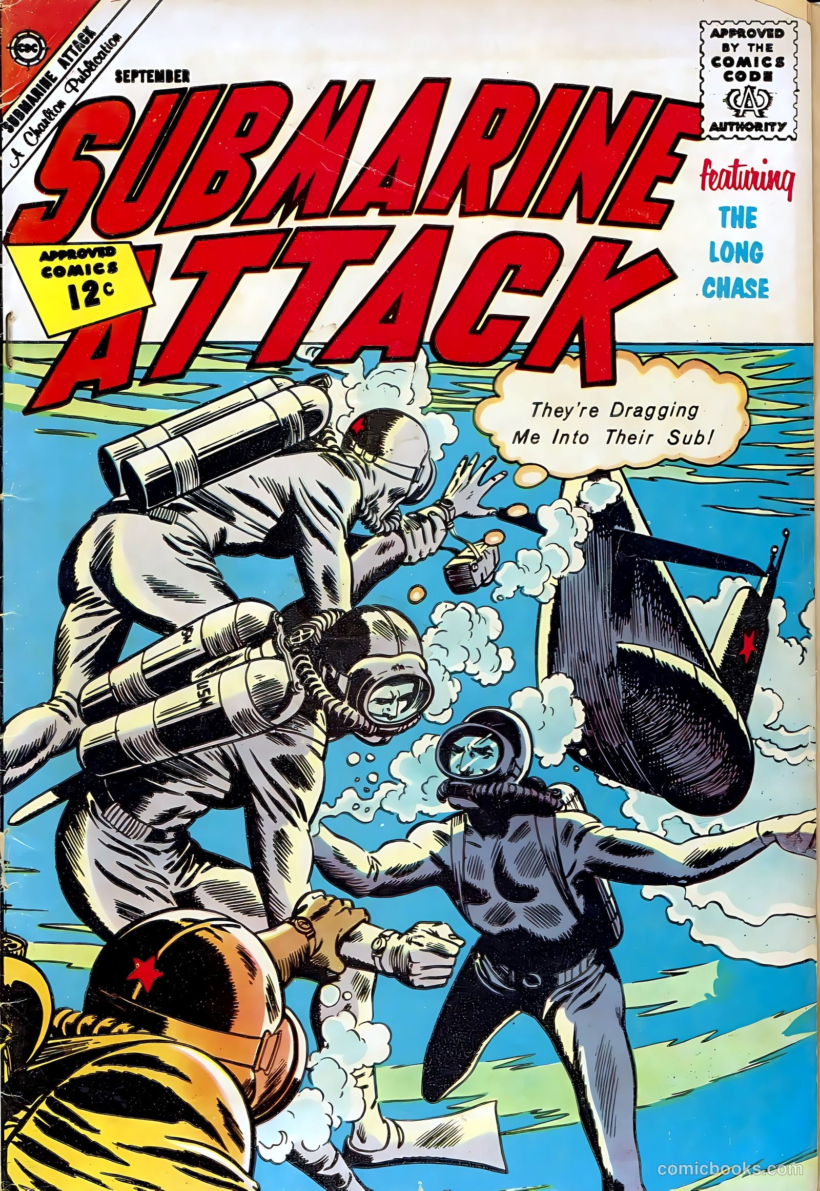 Submarine Attack #35 cover