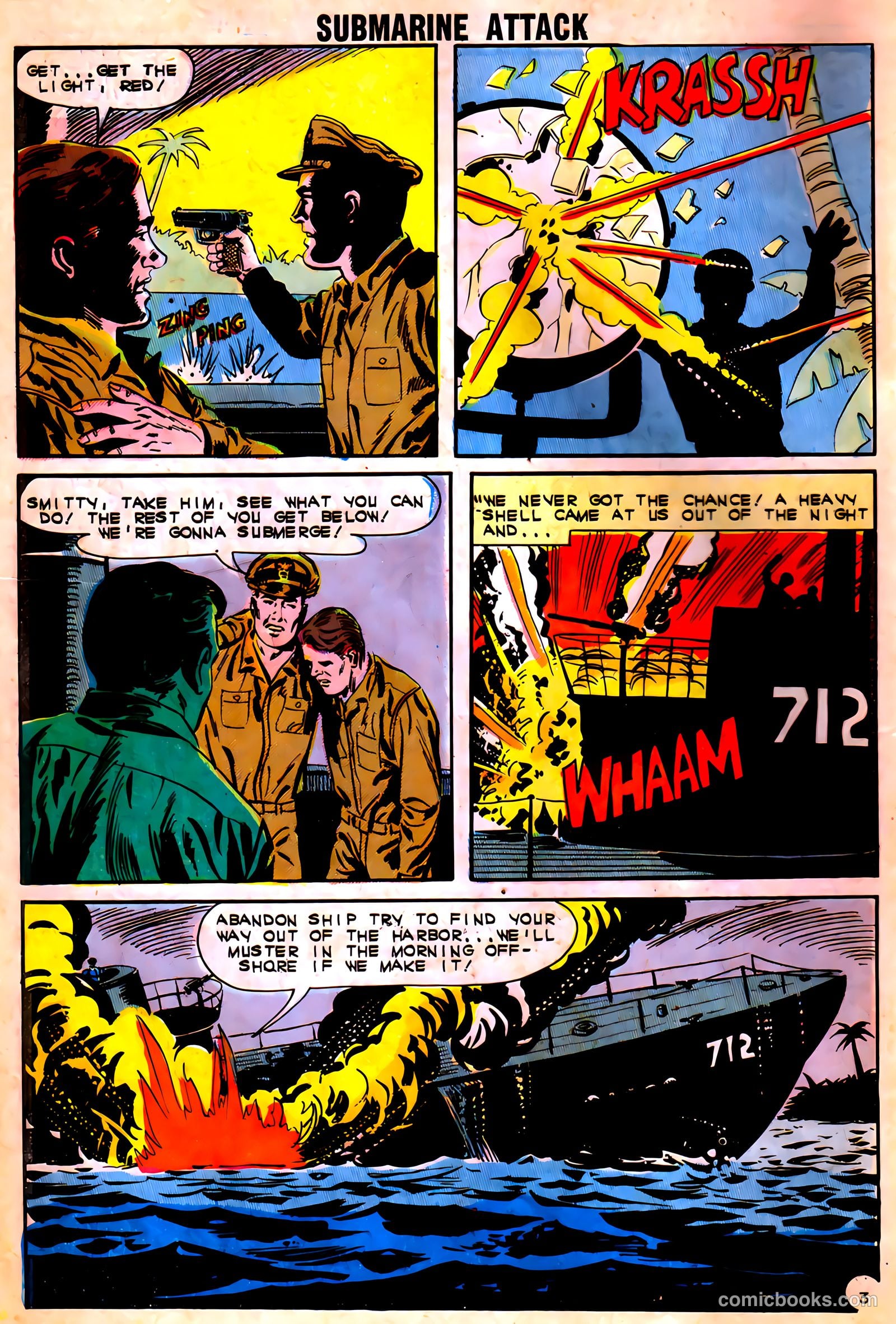Submarine Attack #36 (1962) — page 10