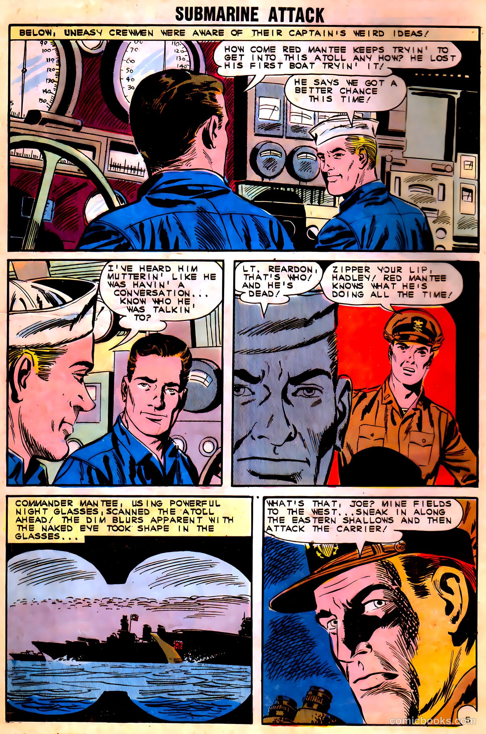 Submarine Attack #36 (1962) — page 12