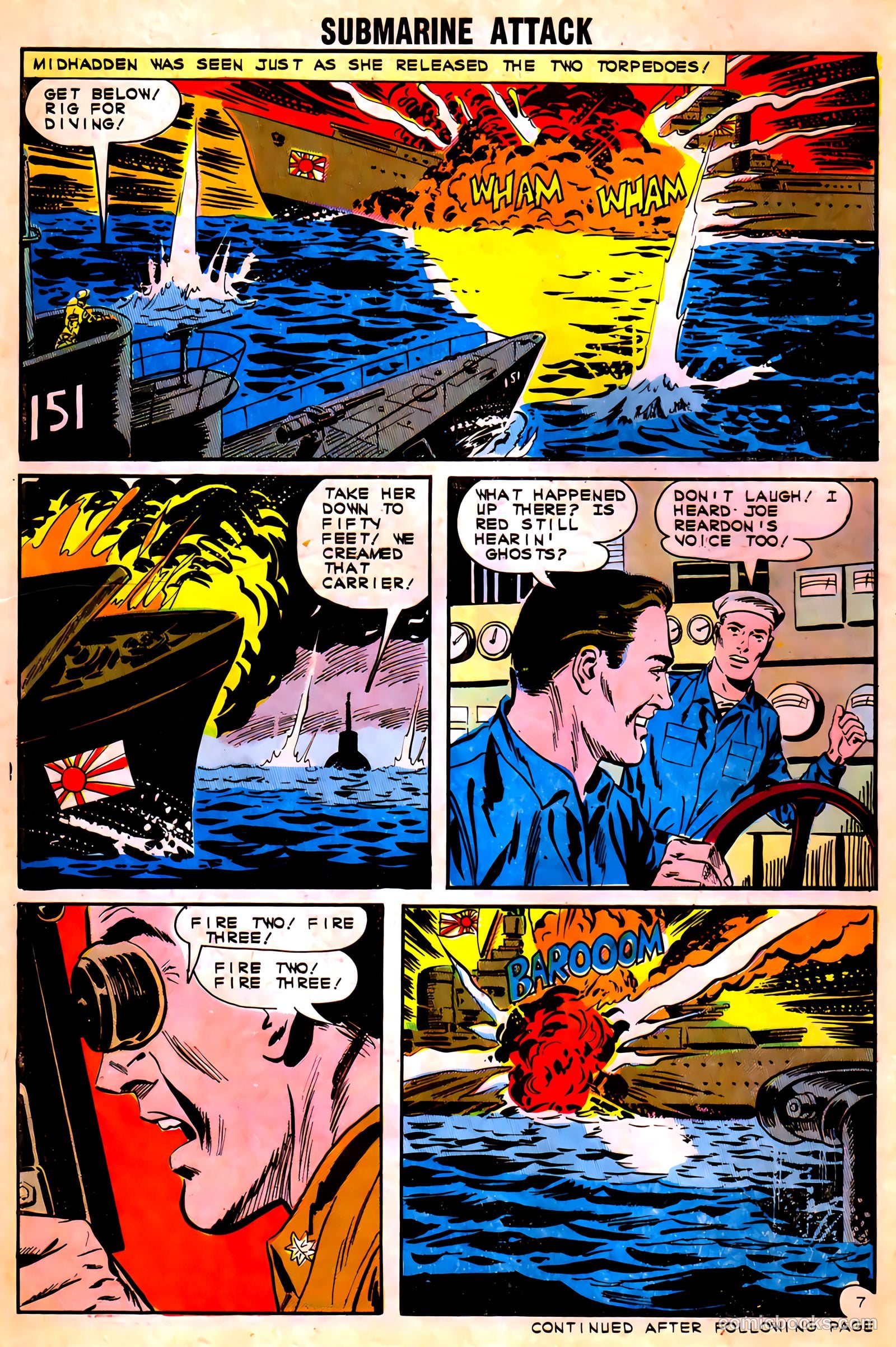 Submarine Attack #36 (1962) — page 14