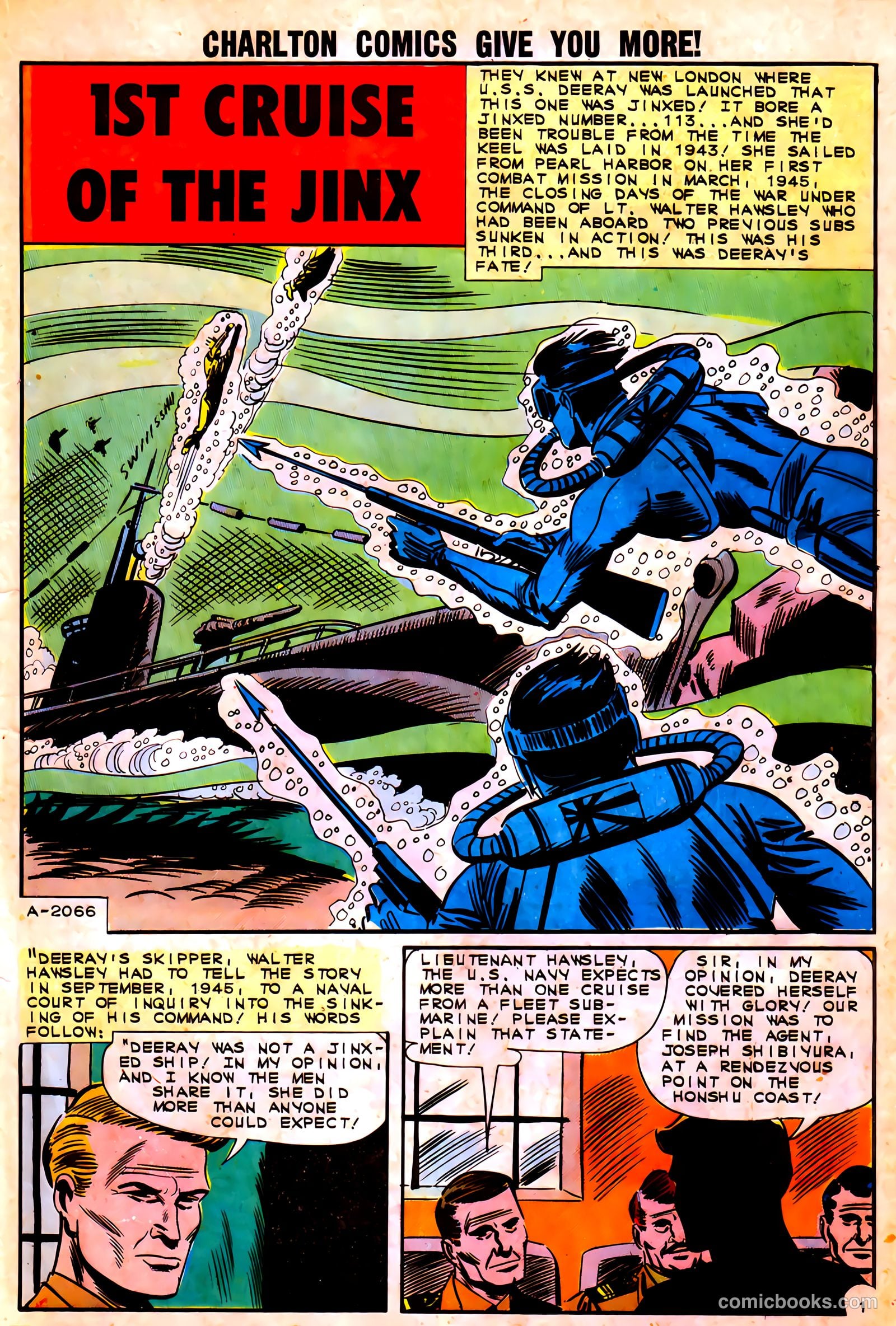 Submarine Attack #36 (1962) — page 19