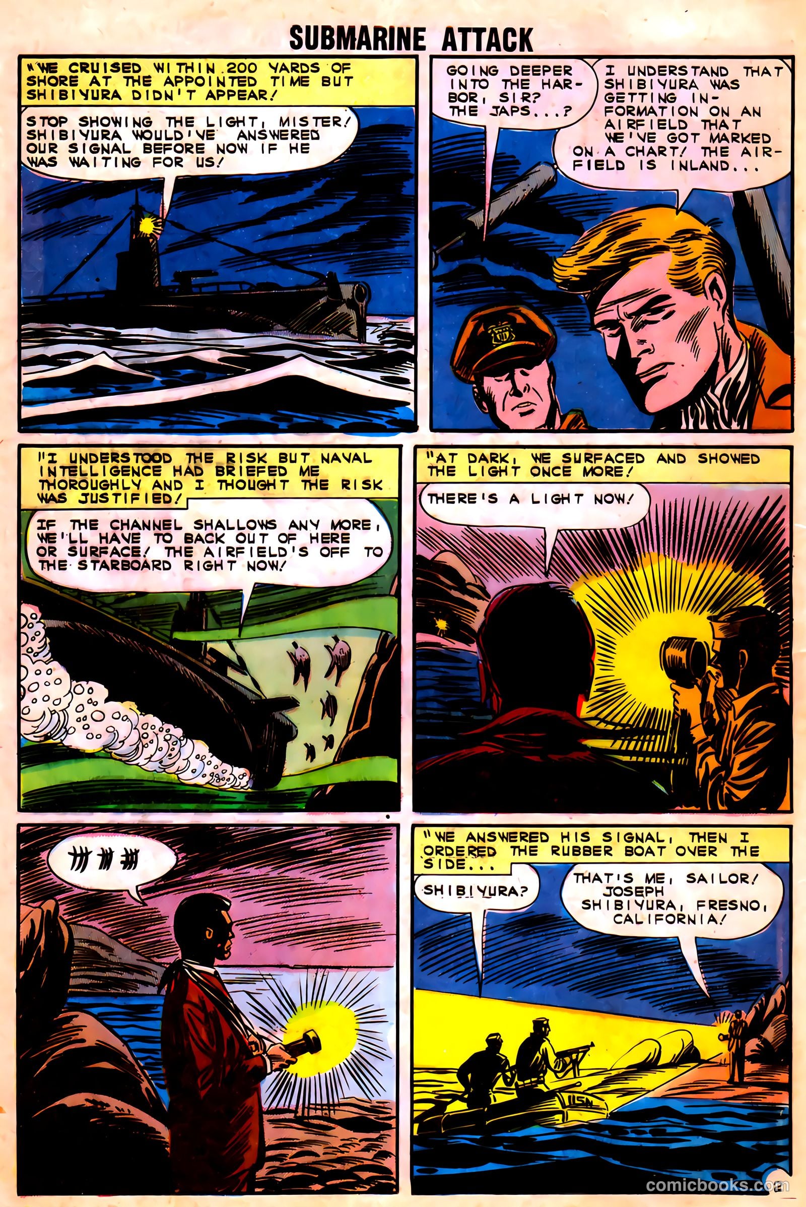 Submarine Attack #36 (1962) — page 20