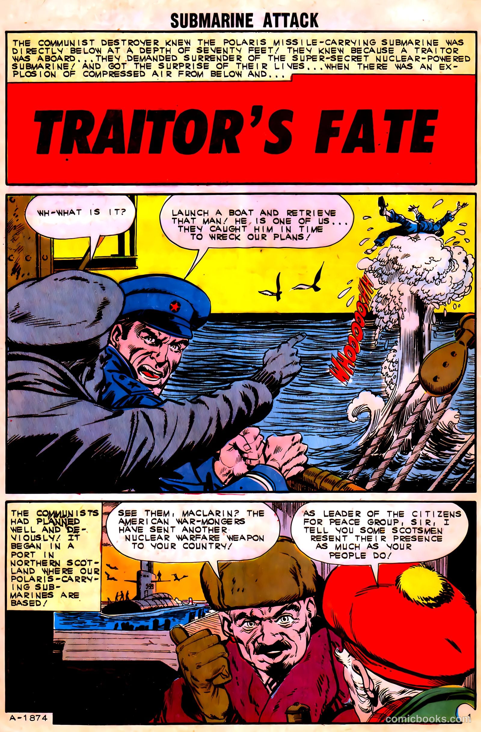 Submarine Attack #36 (1962) — page 24