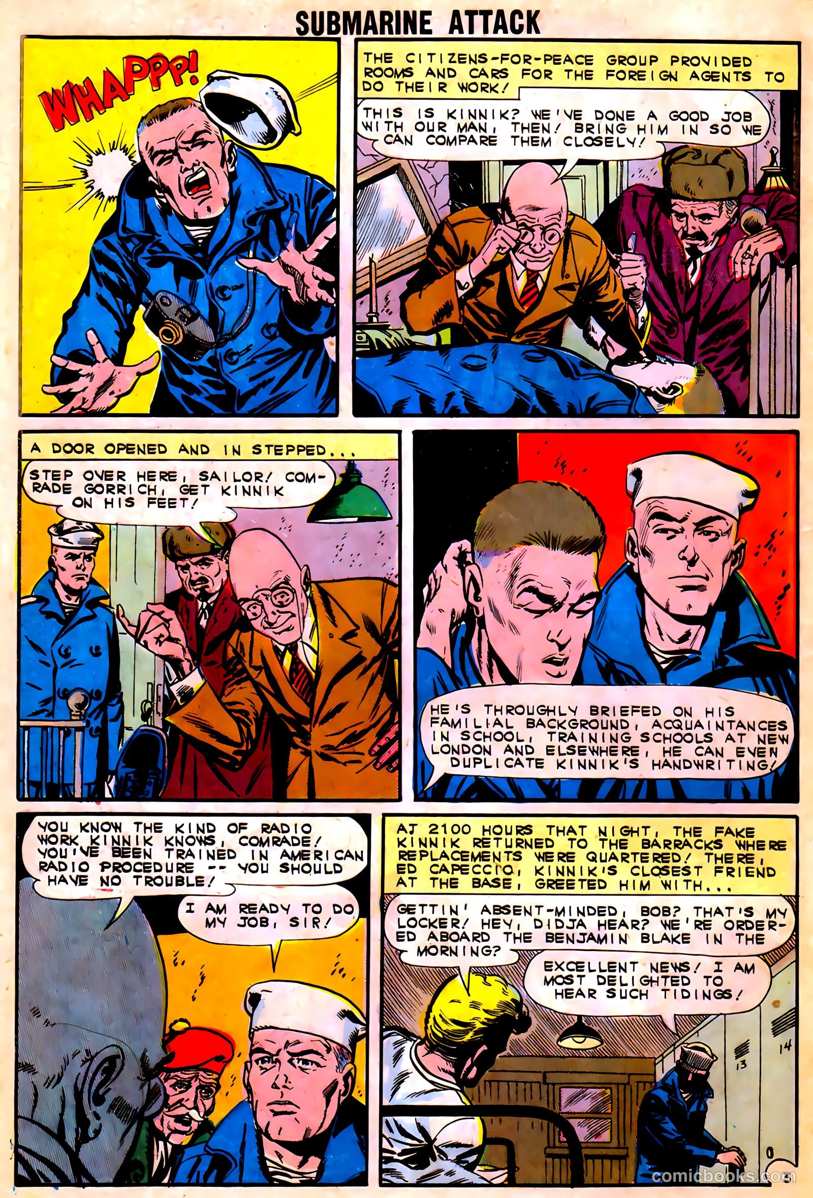 Submarine Attack #36 (1962) — page 26