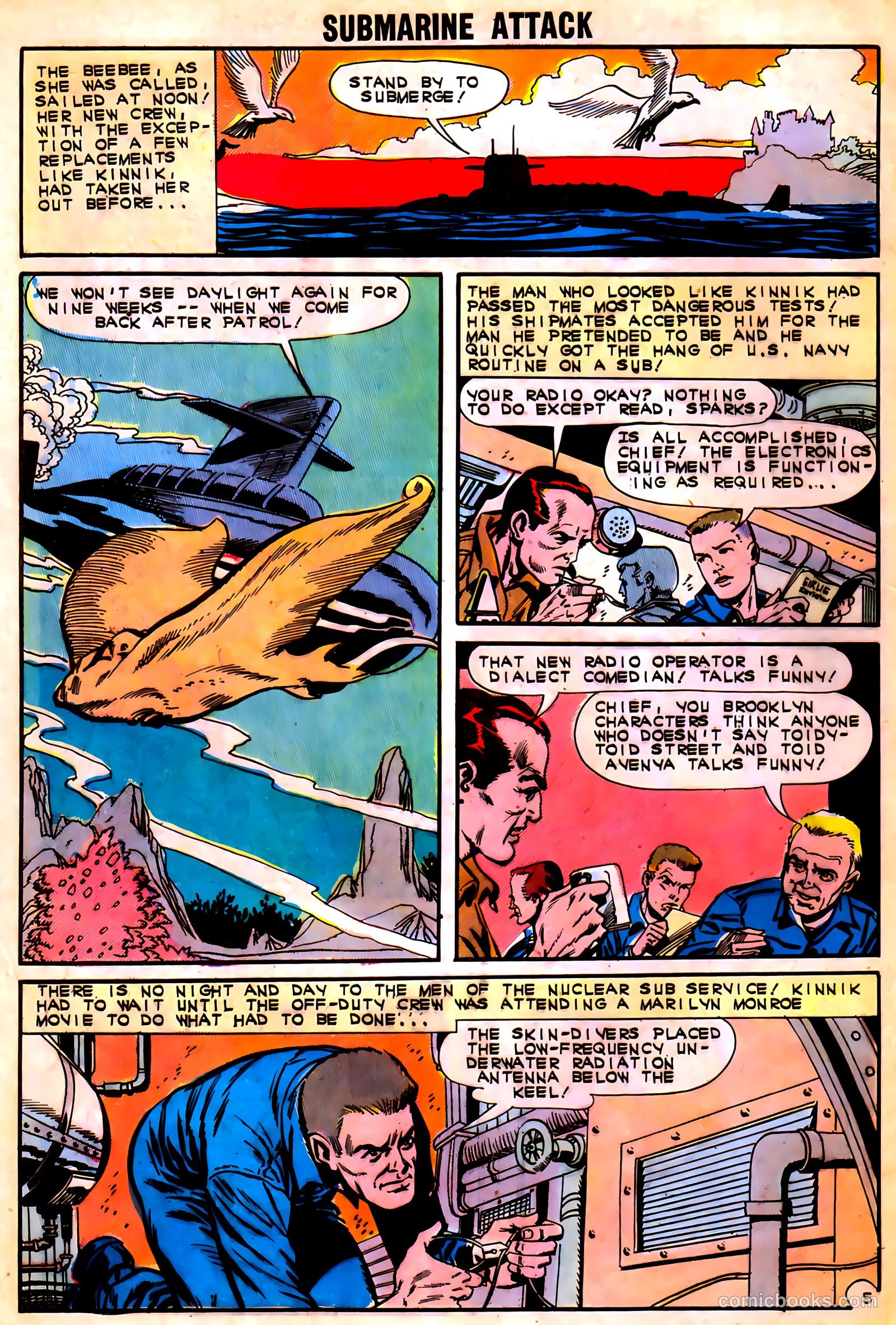Submarine Attack #36 (1962) — page 28