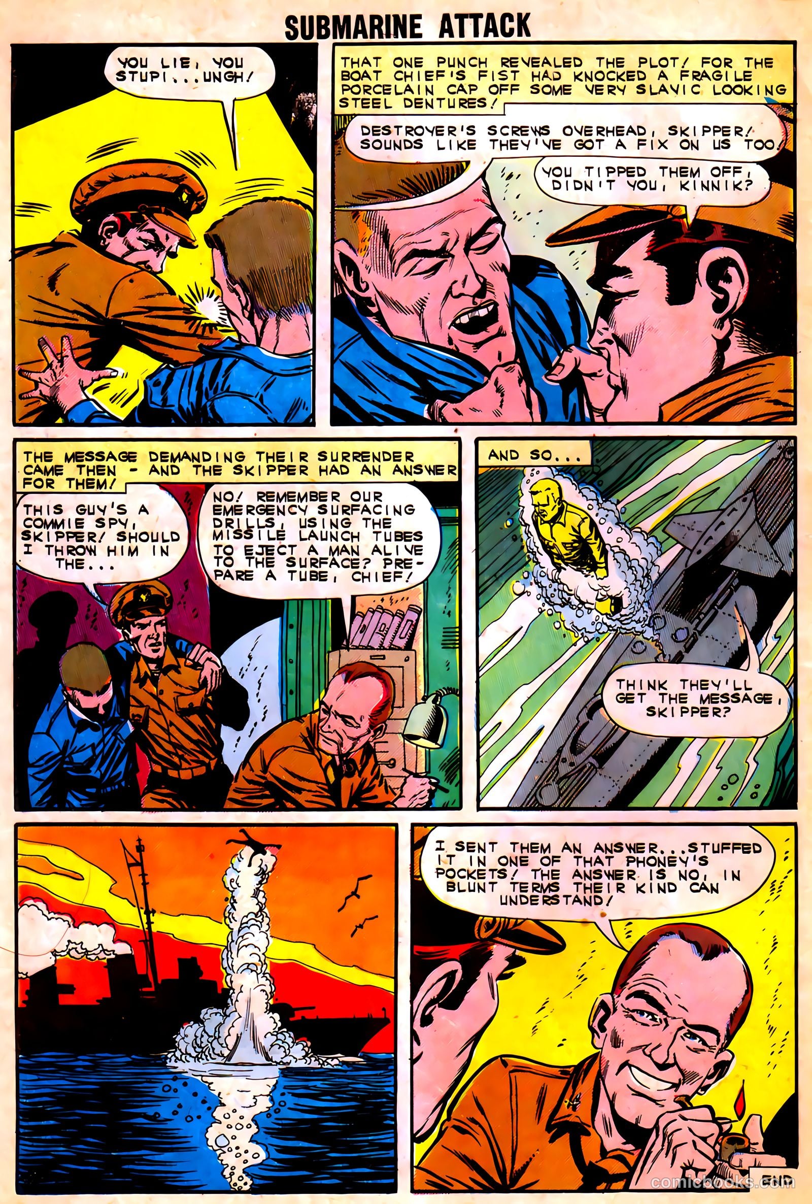 Submarine Attack #36 (1962) — page 30