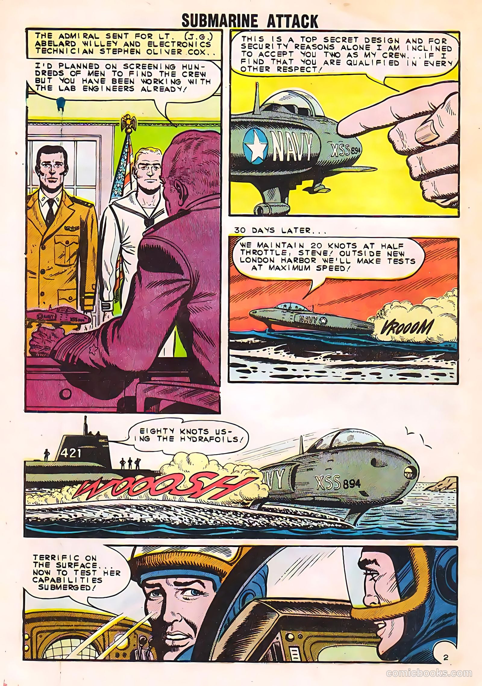 Submarine Attack #41 (1963) — page 4