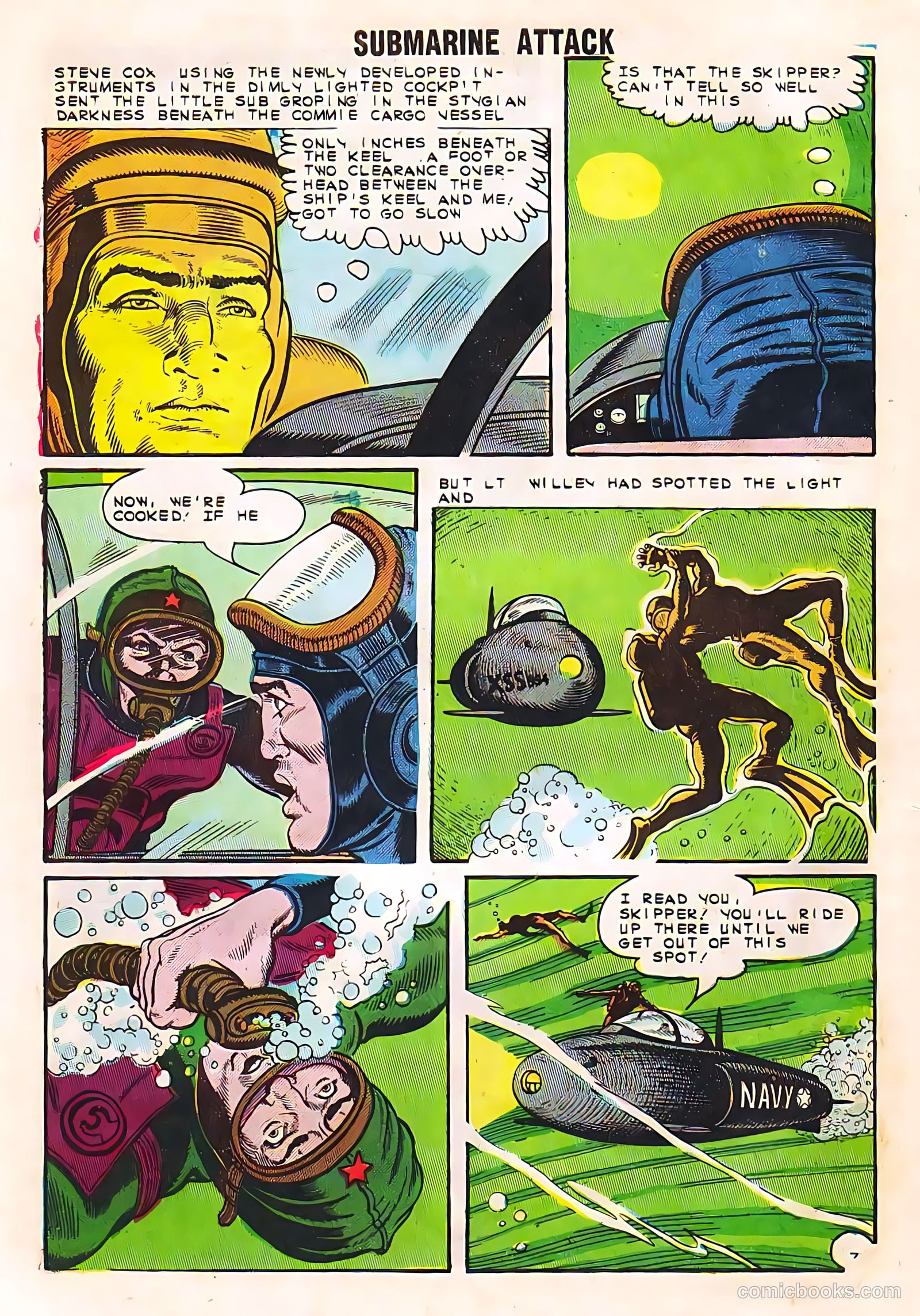 Submarine Attack #41 (1963) — page 10