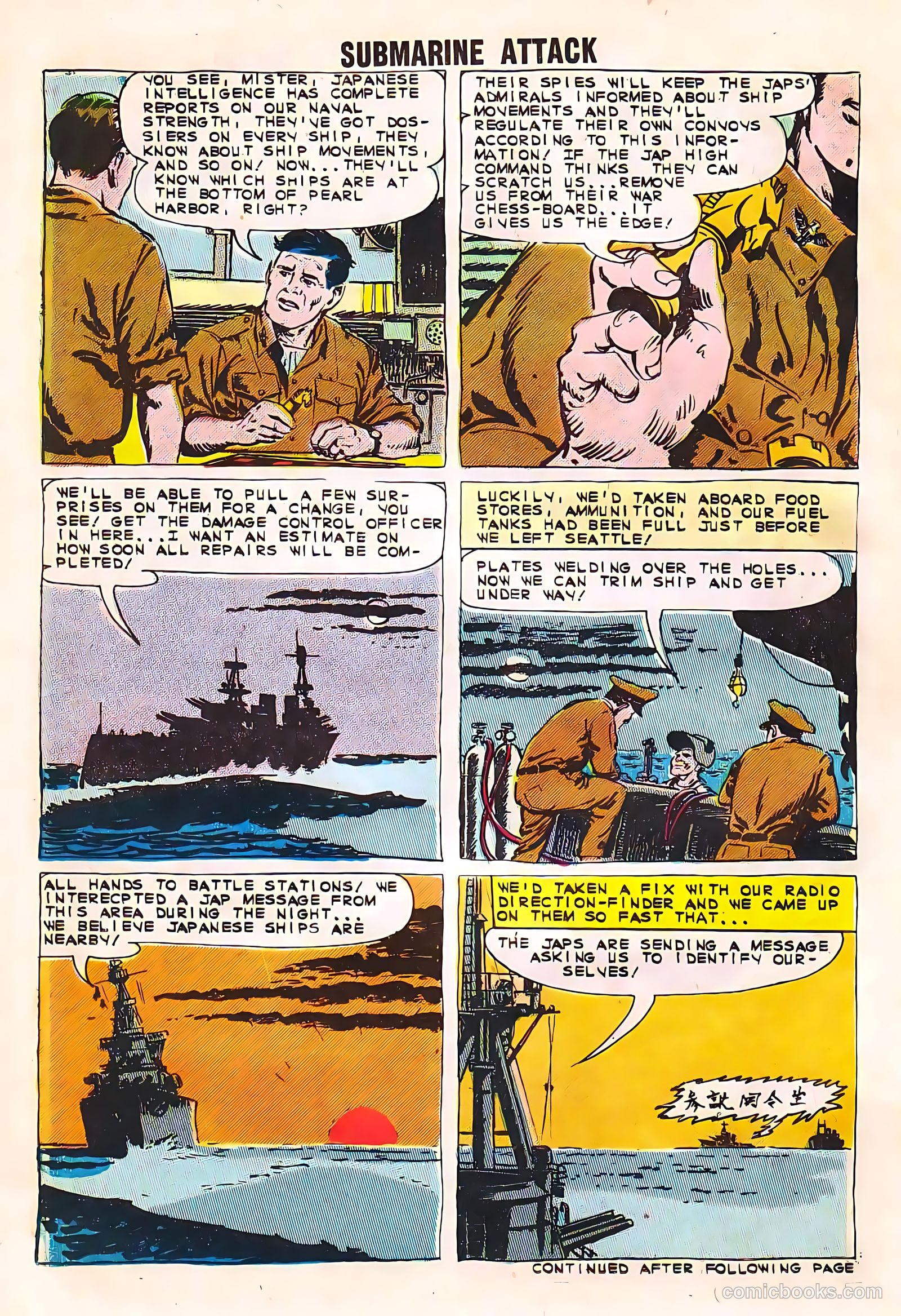 Submarine Attack #41 (1963) — page 14