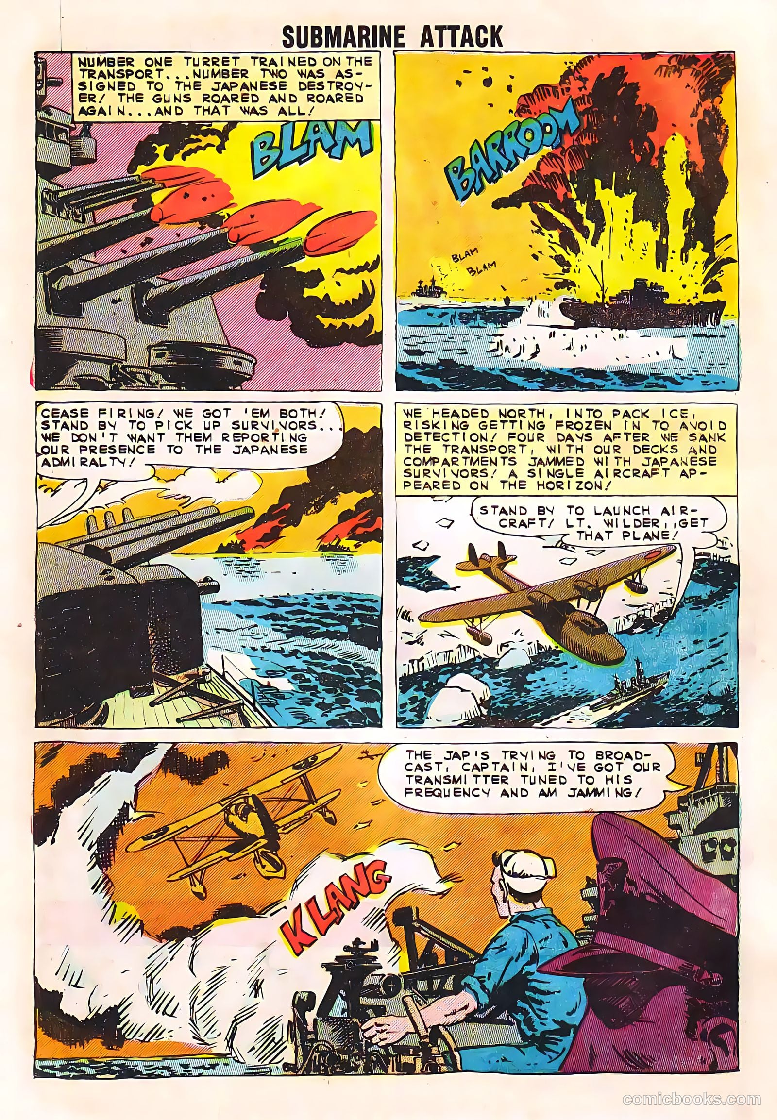 Submarine Attack #41 (1963) — page 16