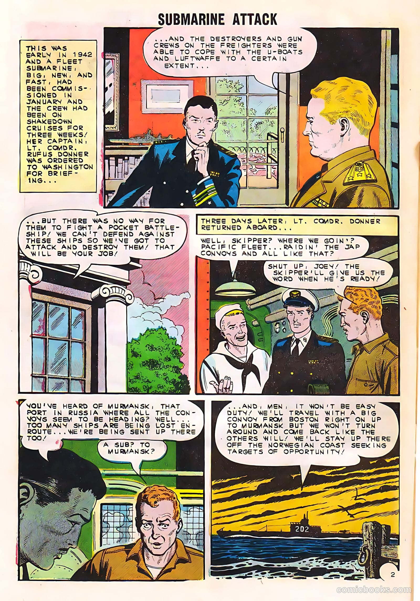 Submarine Attack #41 (1963) — page 24