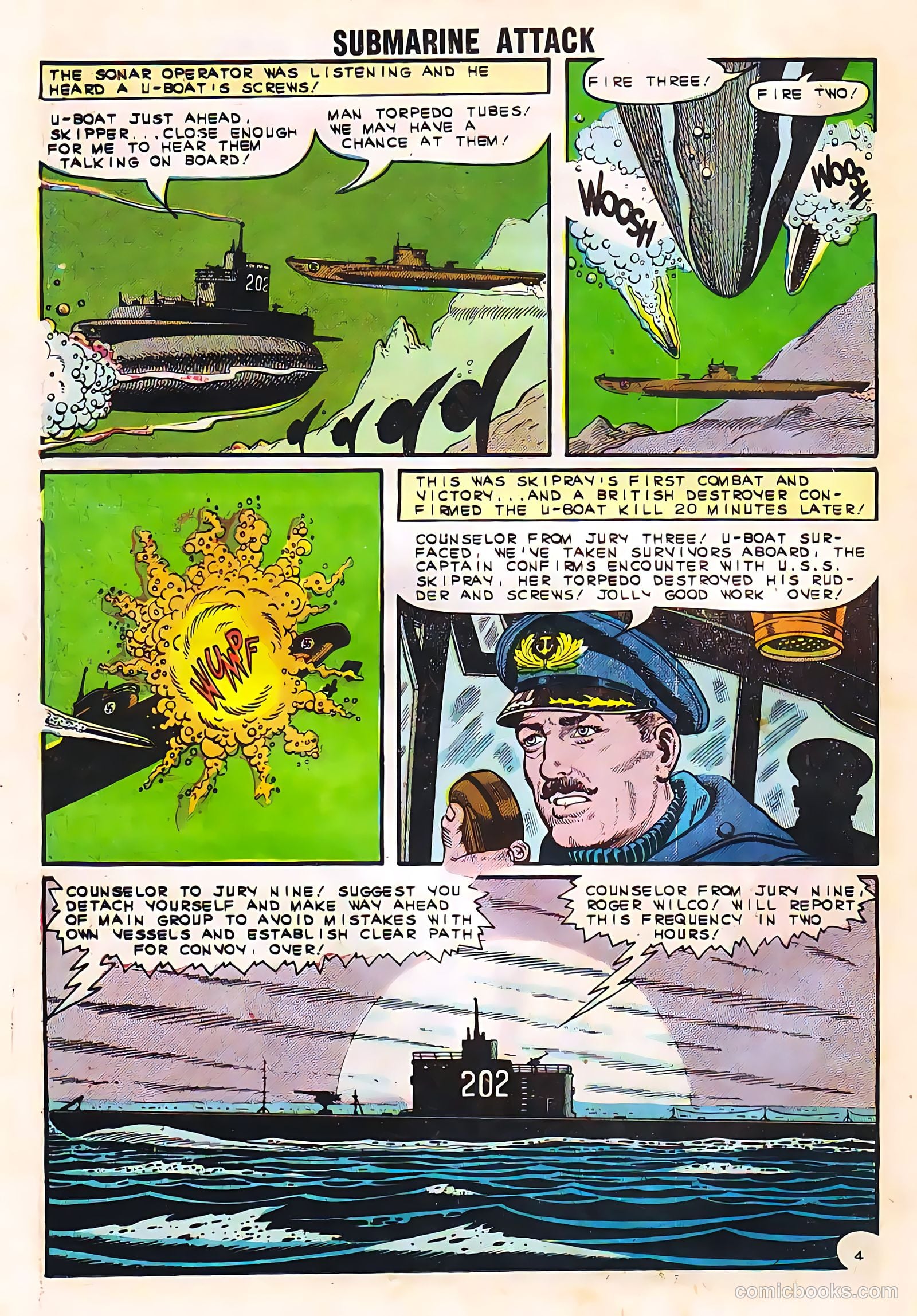 Submarine Attack #41 (1963) — page 26