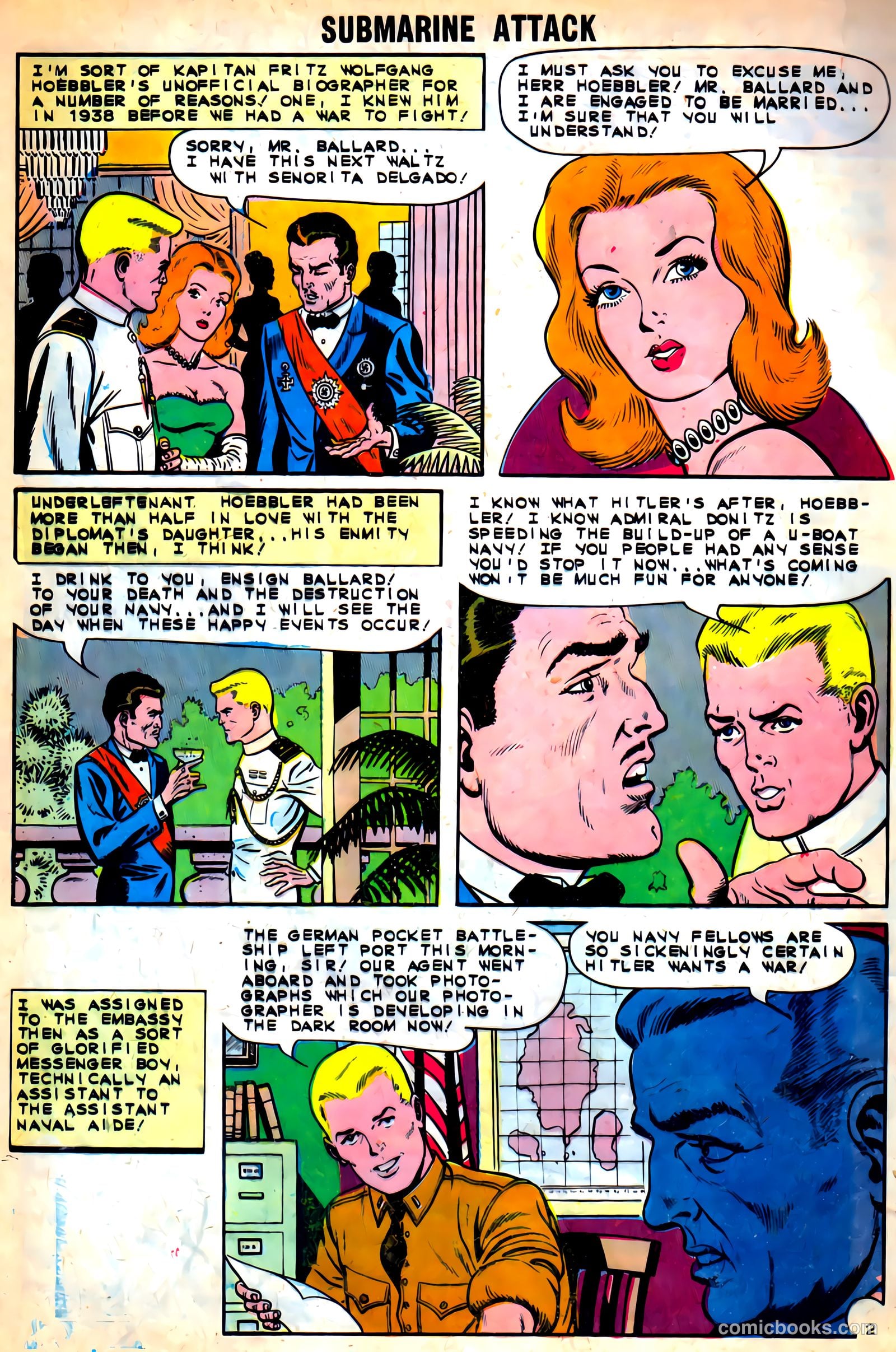 Submarine Attack #42 (1968) — page 4