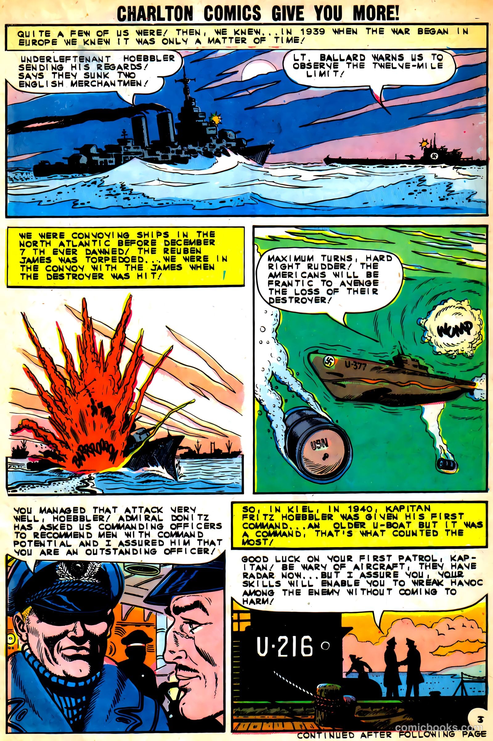 Submarine Attack #42 (1968) — page 5