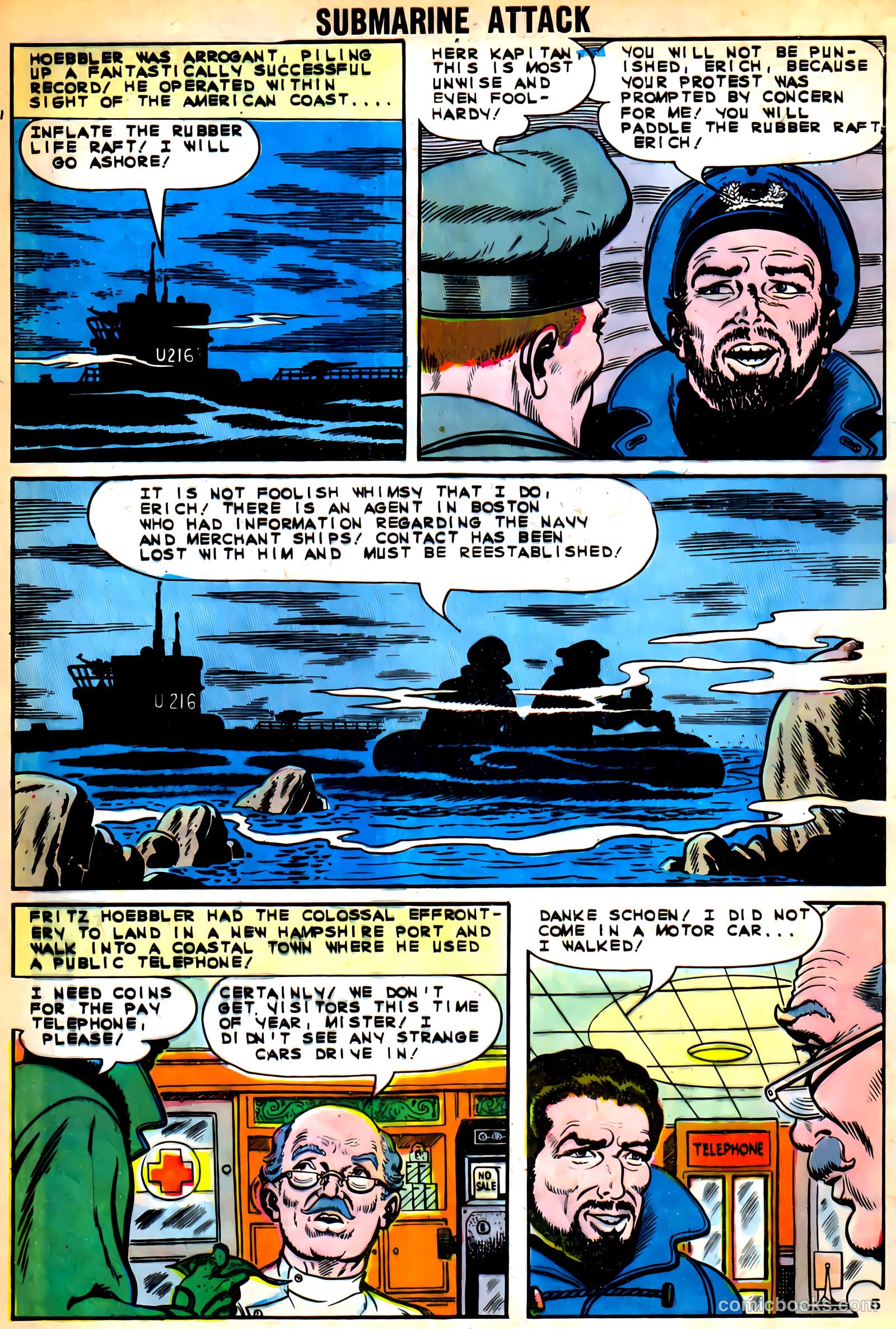 Submarine Attack #42 (1968) — page 8