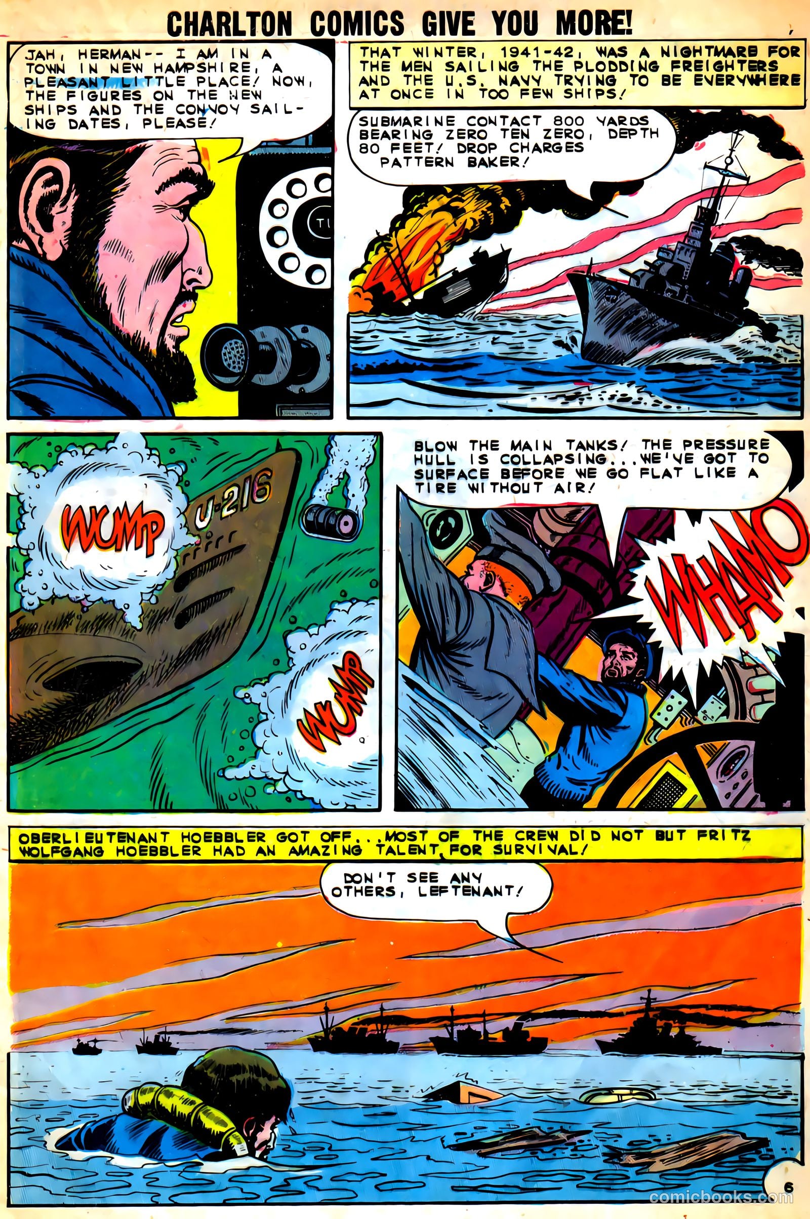 Submarine Attack #42 (1968) — page 9