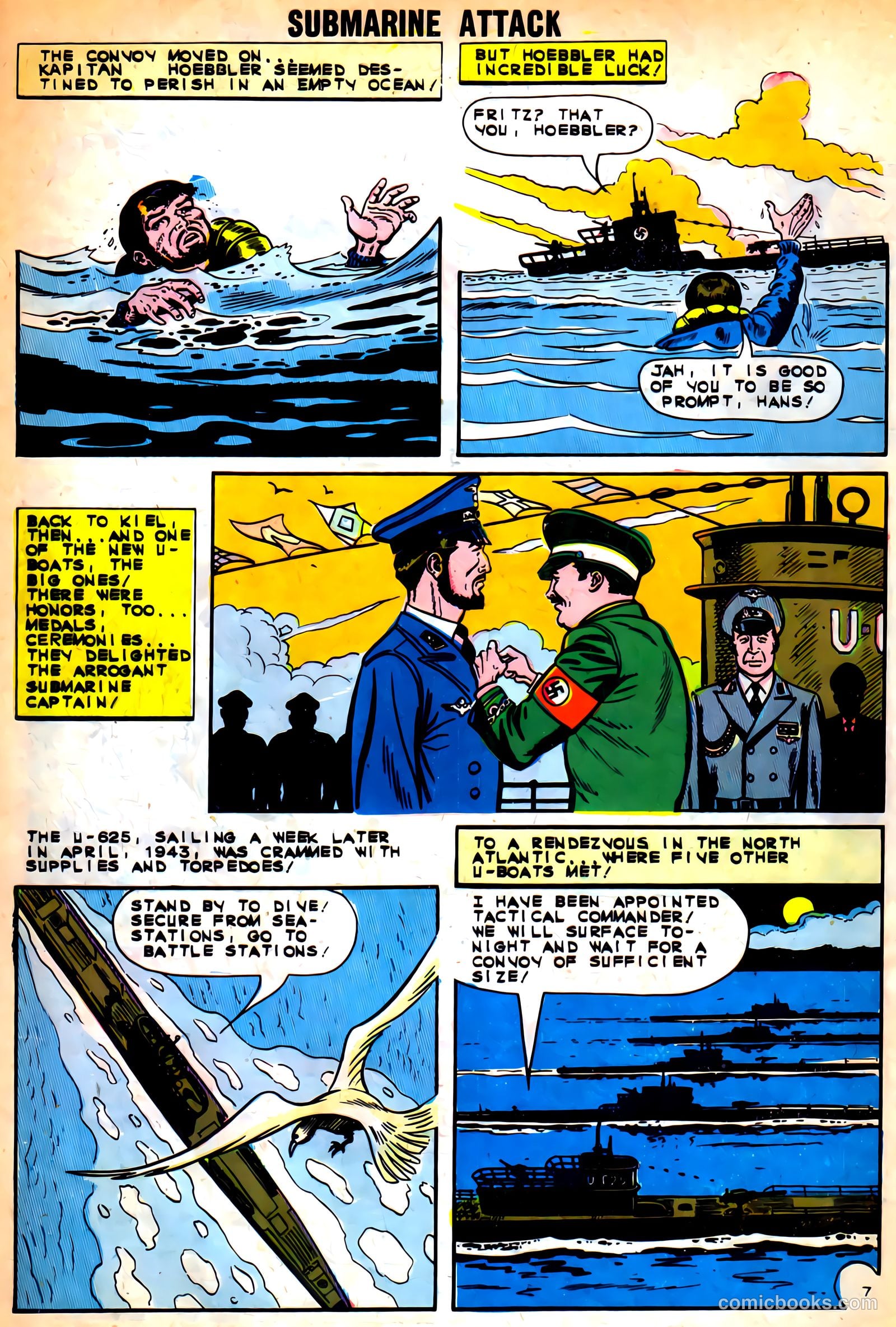Submarine Attack #42 (1968) — page 10
