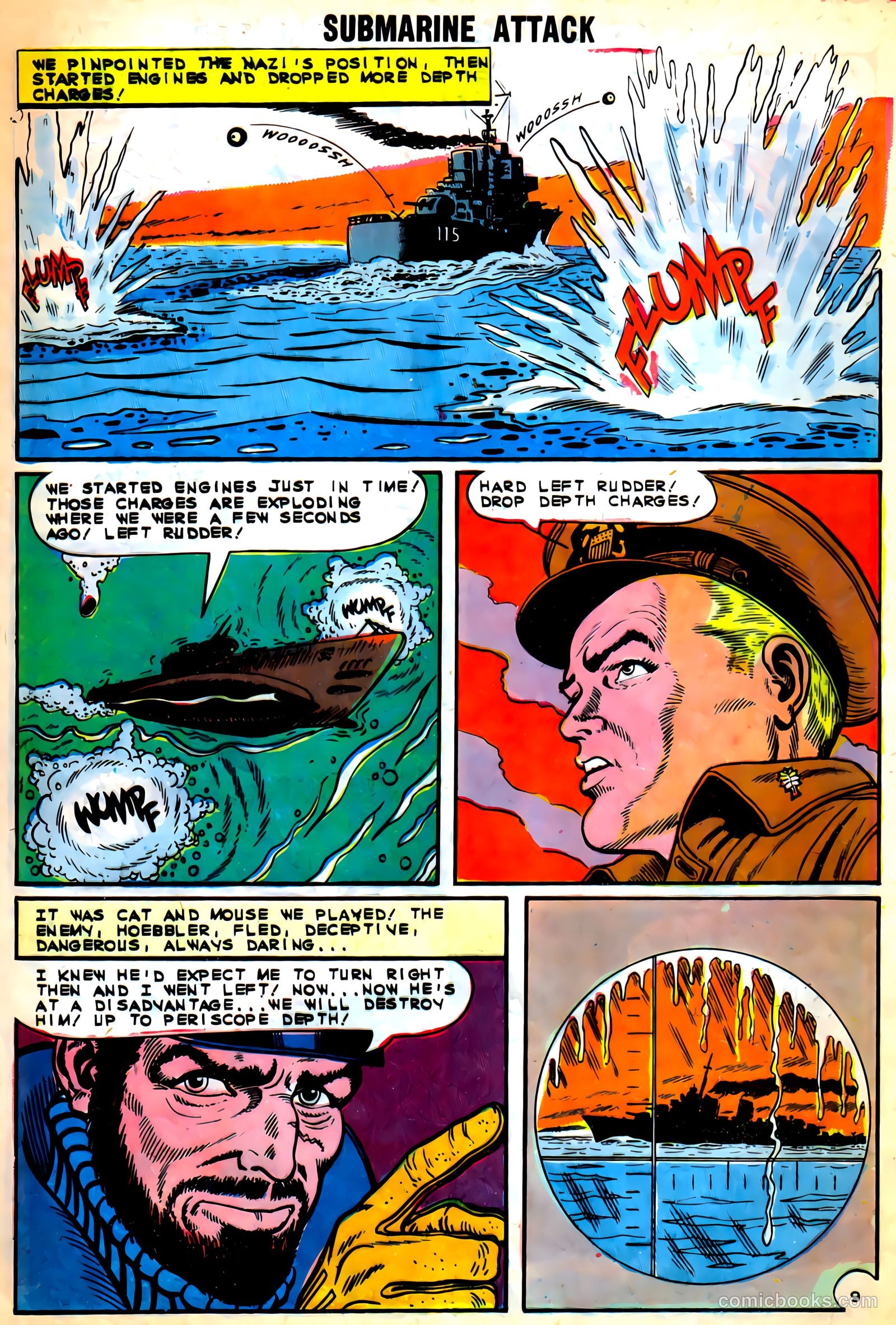 Submarine Attack #42 (1968) — page 12