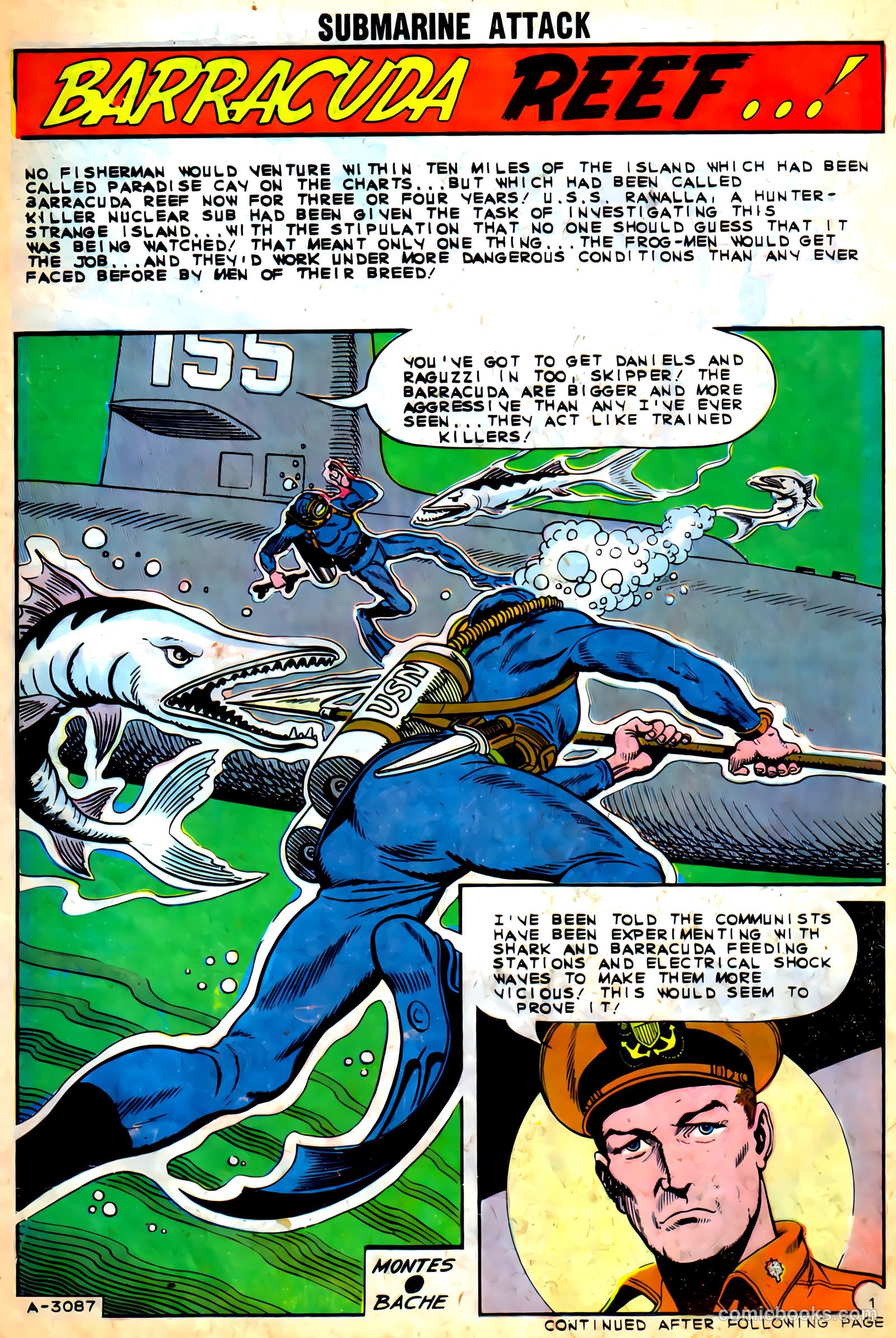 Submarine Attack #42 (1968) — page 14
