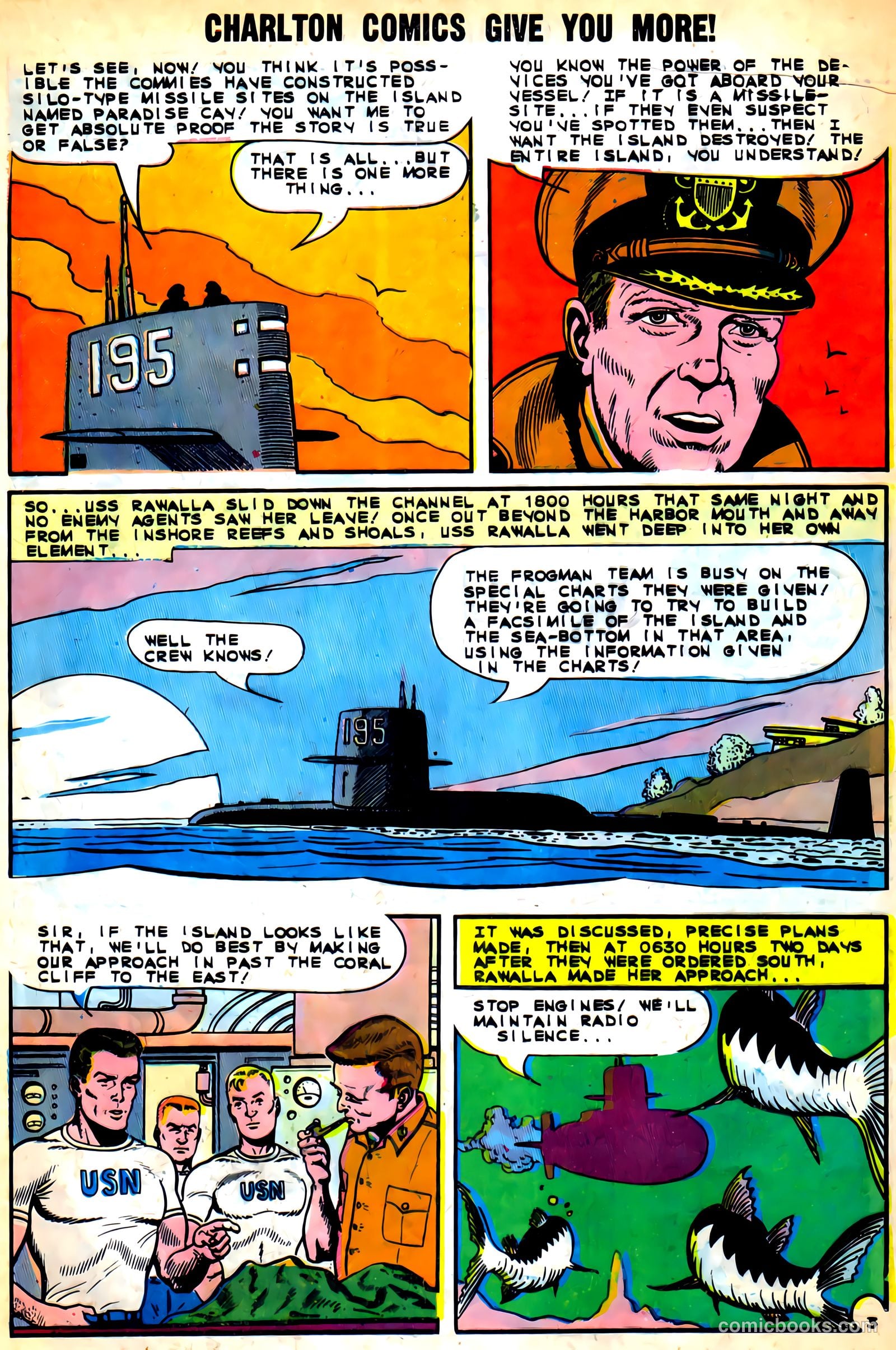 Submarine Attack #42 (1968) — page 17