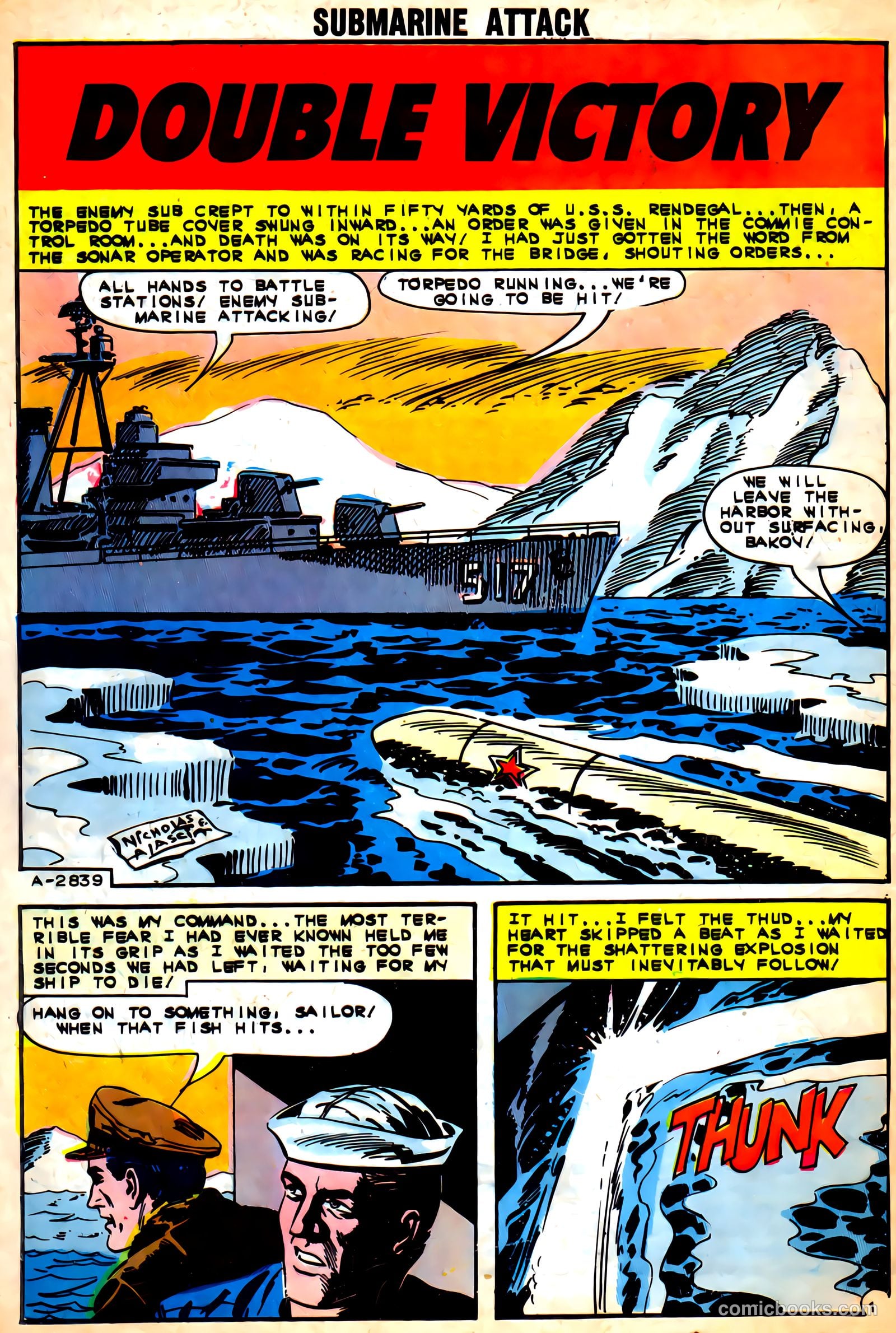 Submarine Attack #42 (1968) — page 26