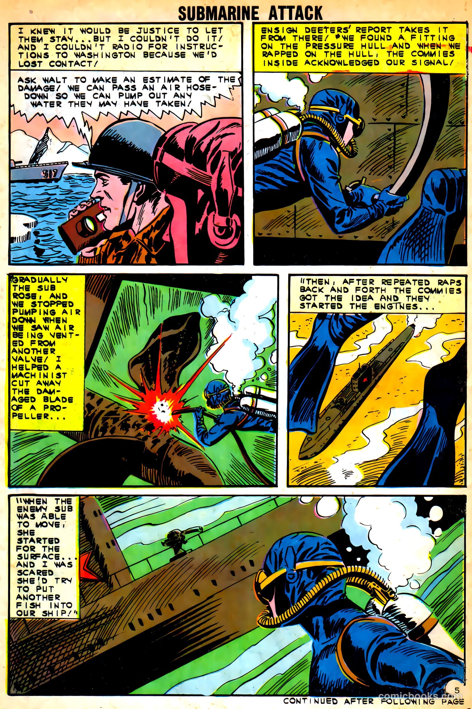 Submarine Attack #42 (1968) — page 30