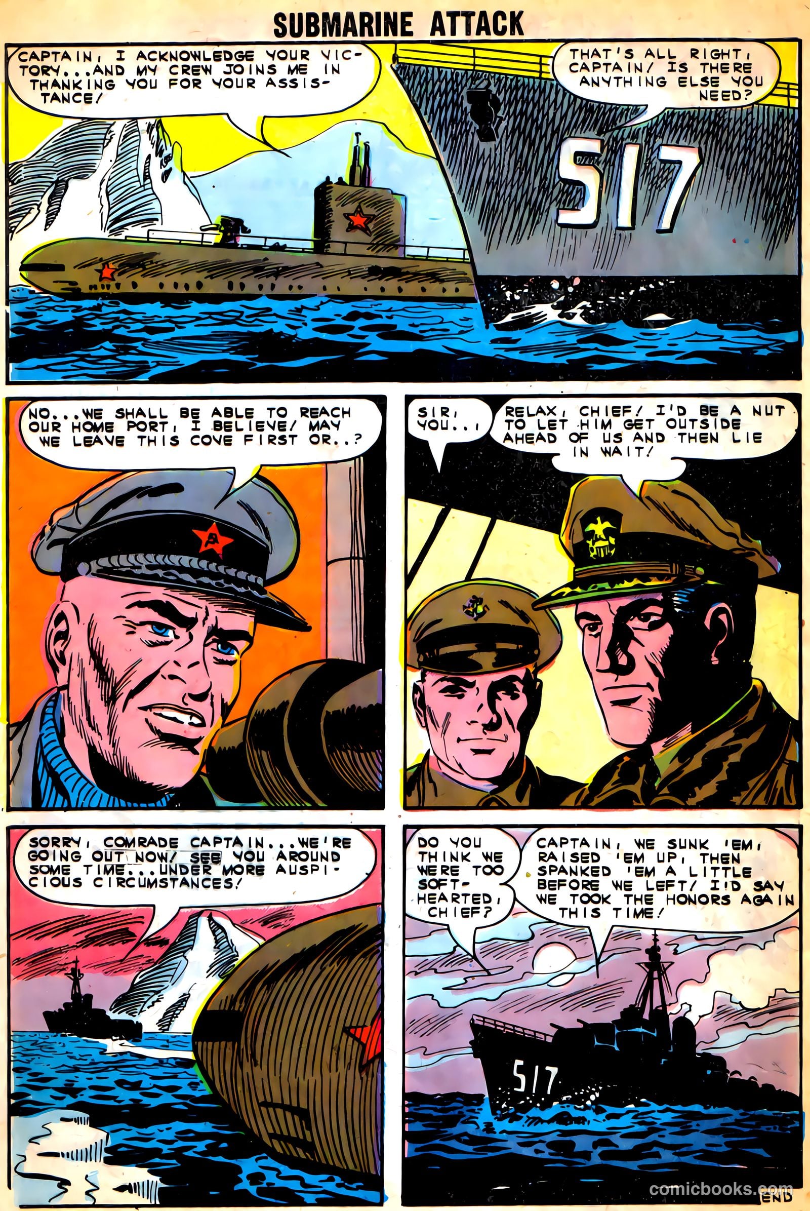 Submarine Attack #42 (1968) — page 32