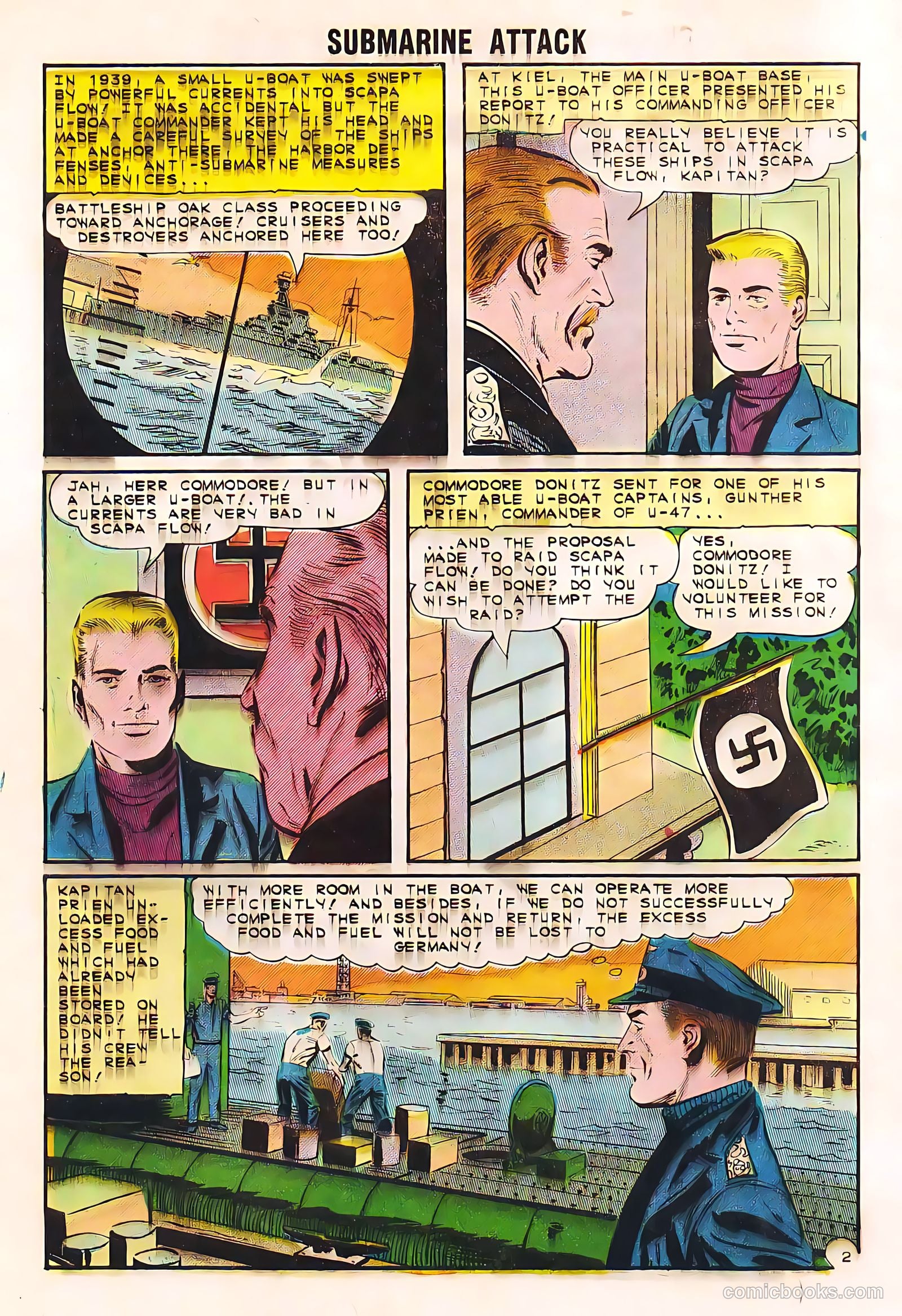 Submarine Attack #46 (1964) — page 4