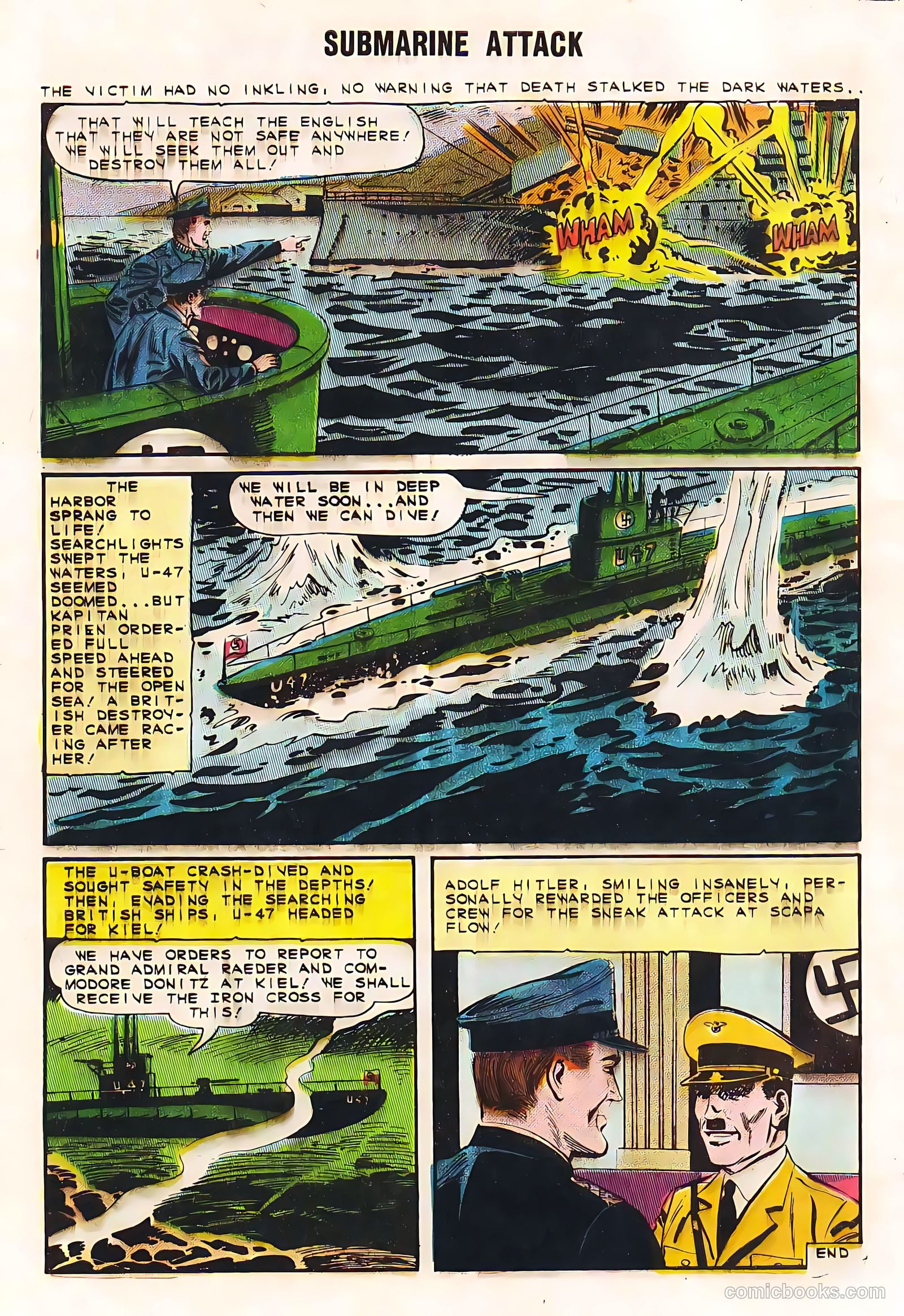 Submarine Attack #46 (1964) — page 8