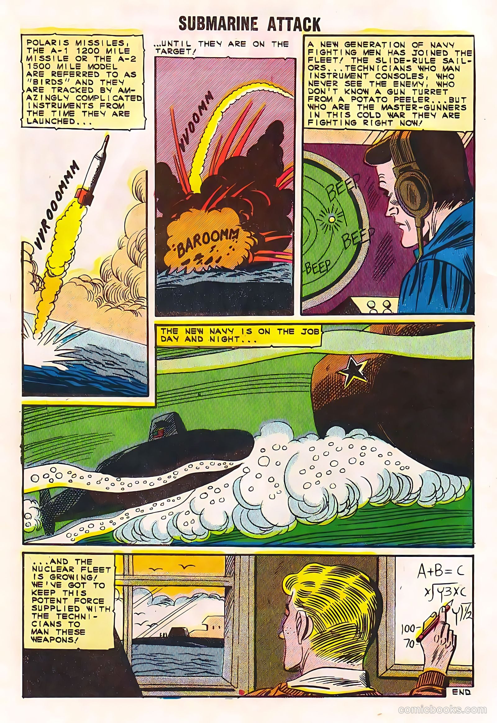 Submarine Attack #46 (1964) — page 10