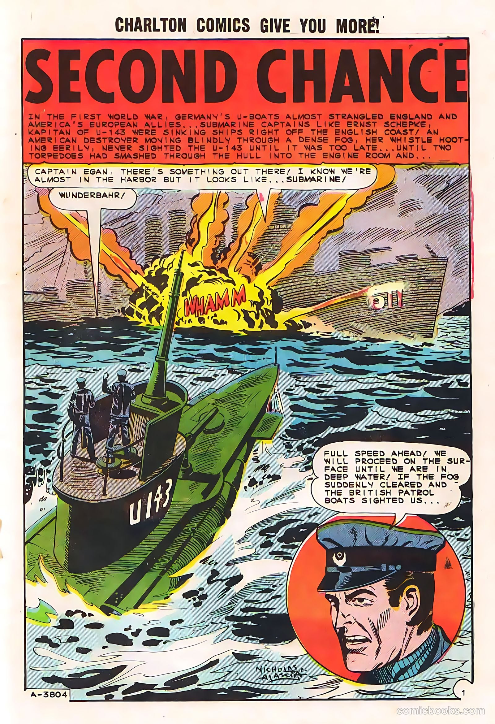 Submarine Attack #46 (1964) — page 19