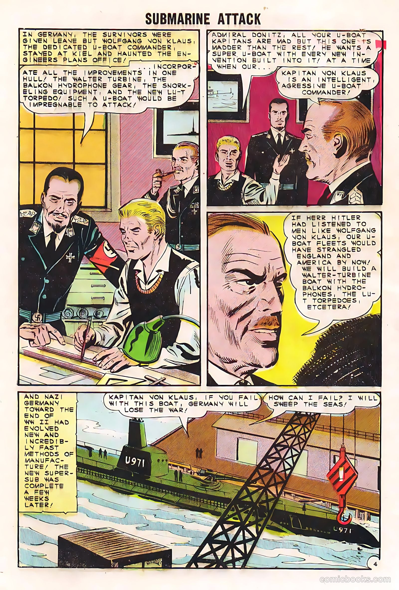 Submarine Attack #46 (1964) — page 32