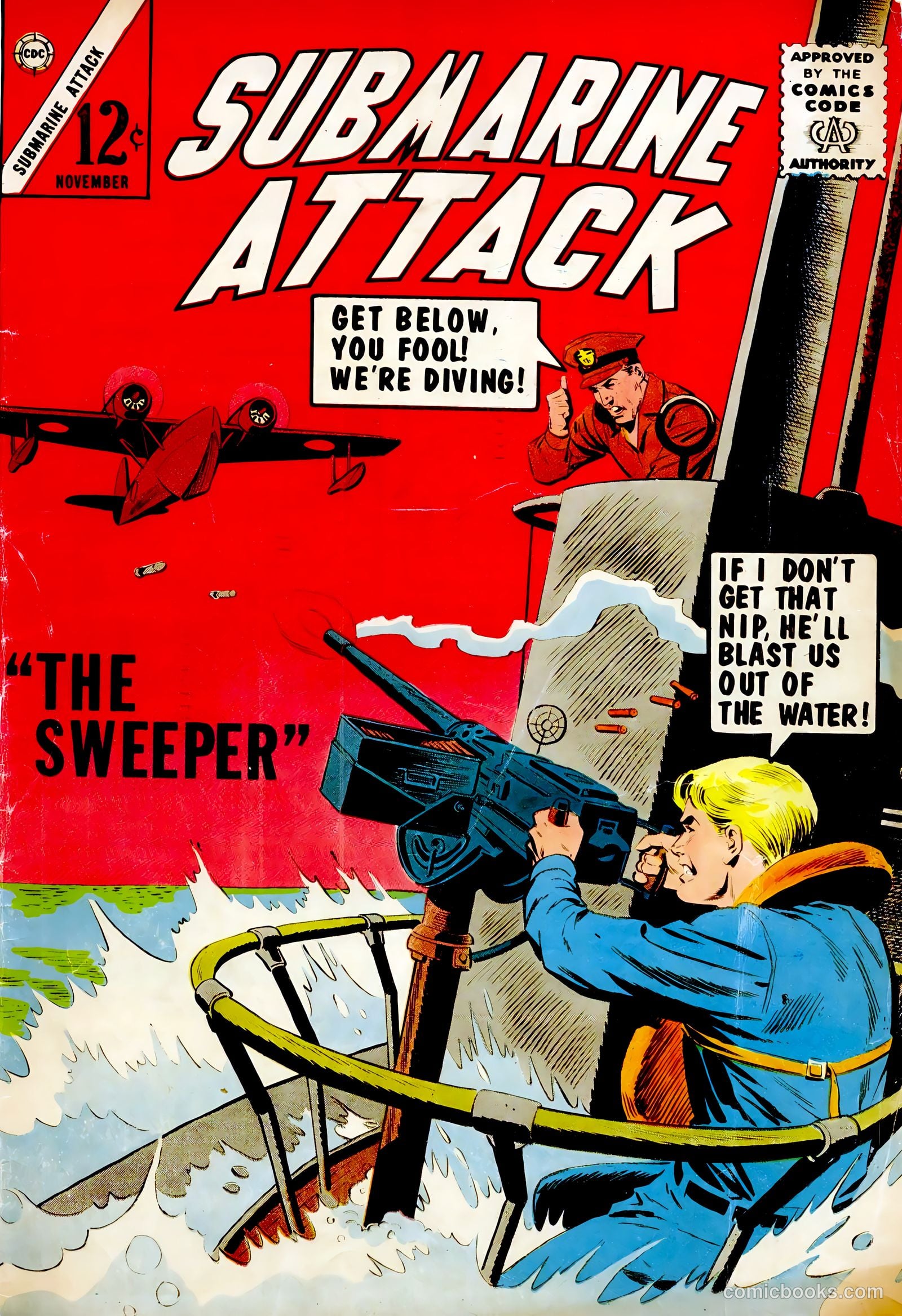 Submarine Attack #47 cover
