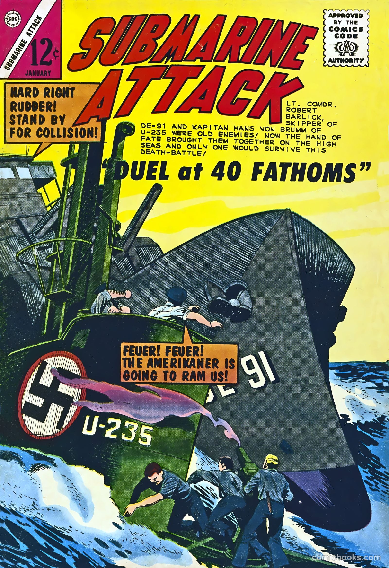 Submarine Attack #48 (1965) — page 1 of 36