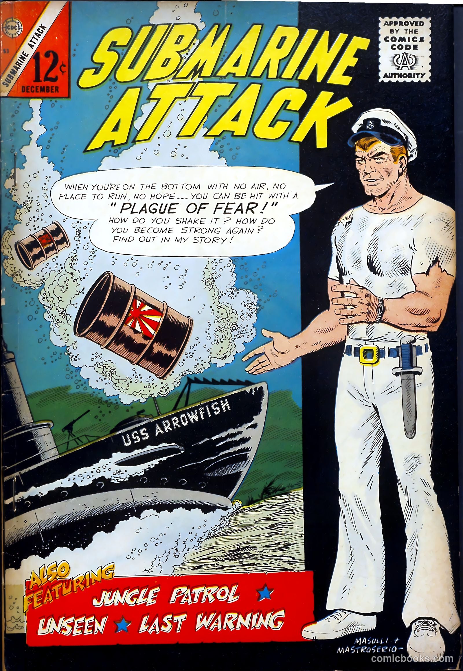 Submarine Attack #53 cover