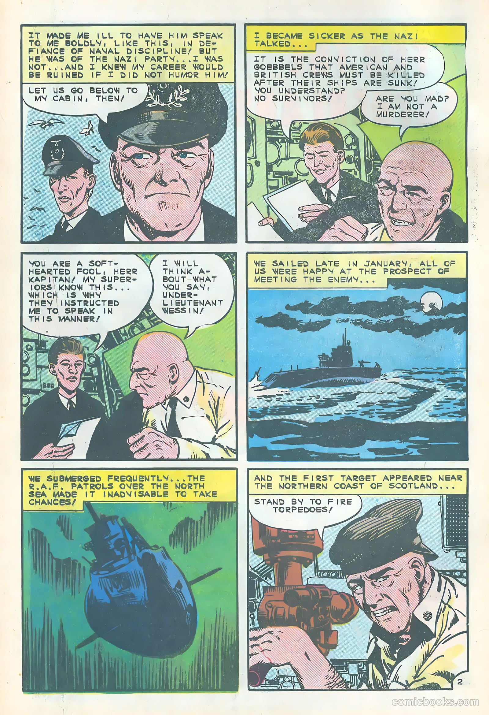 Submarine Attack #54 (1966) — page 4