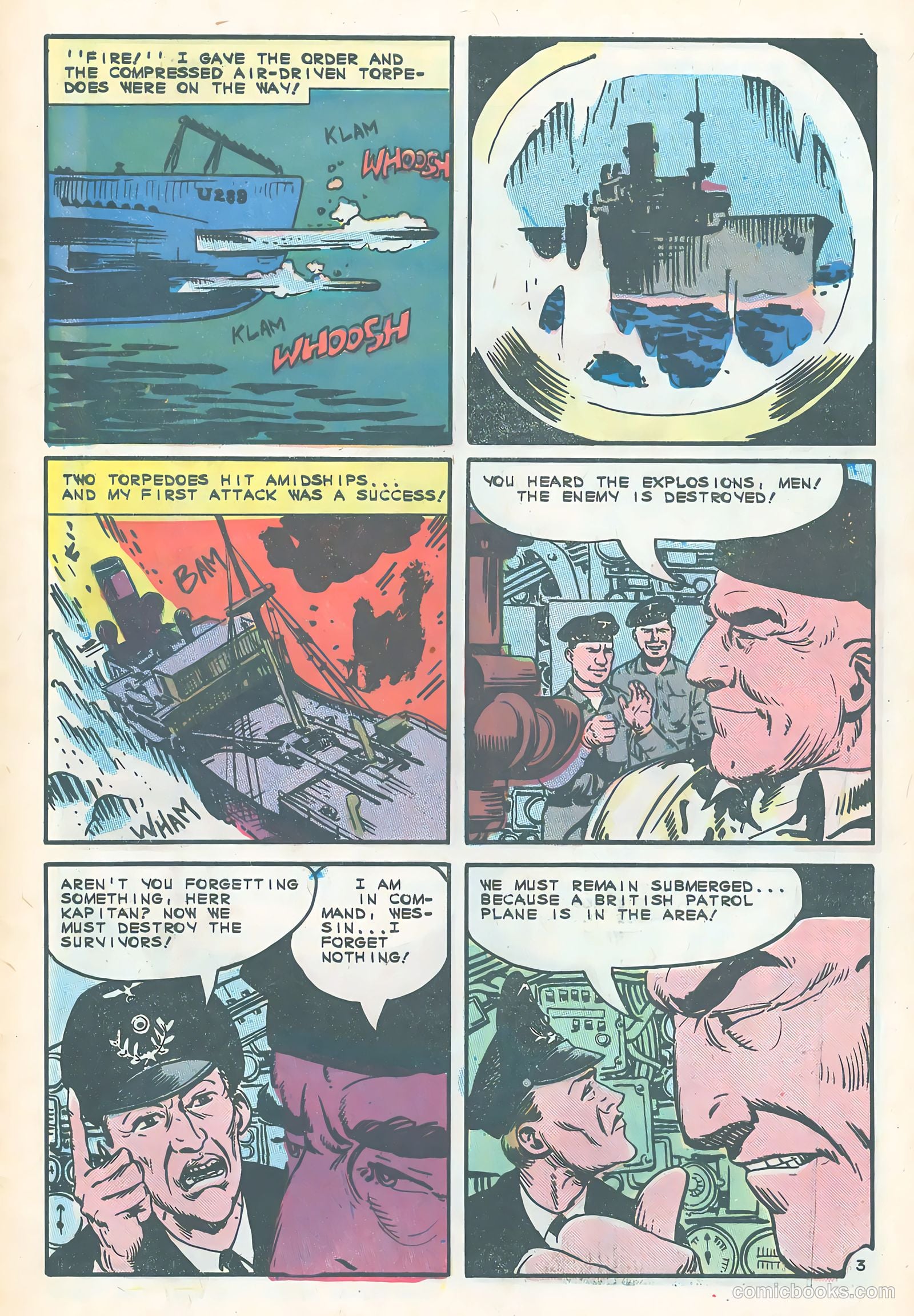 Submarine Attack #54 (1966) — page 5