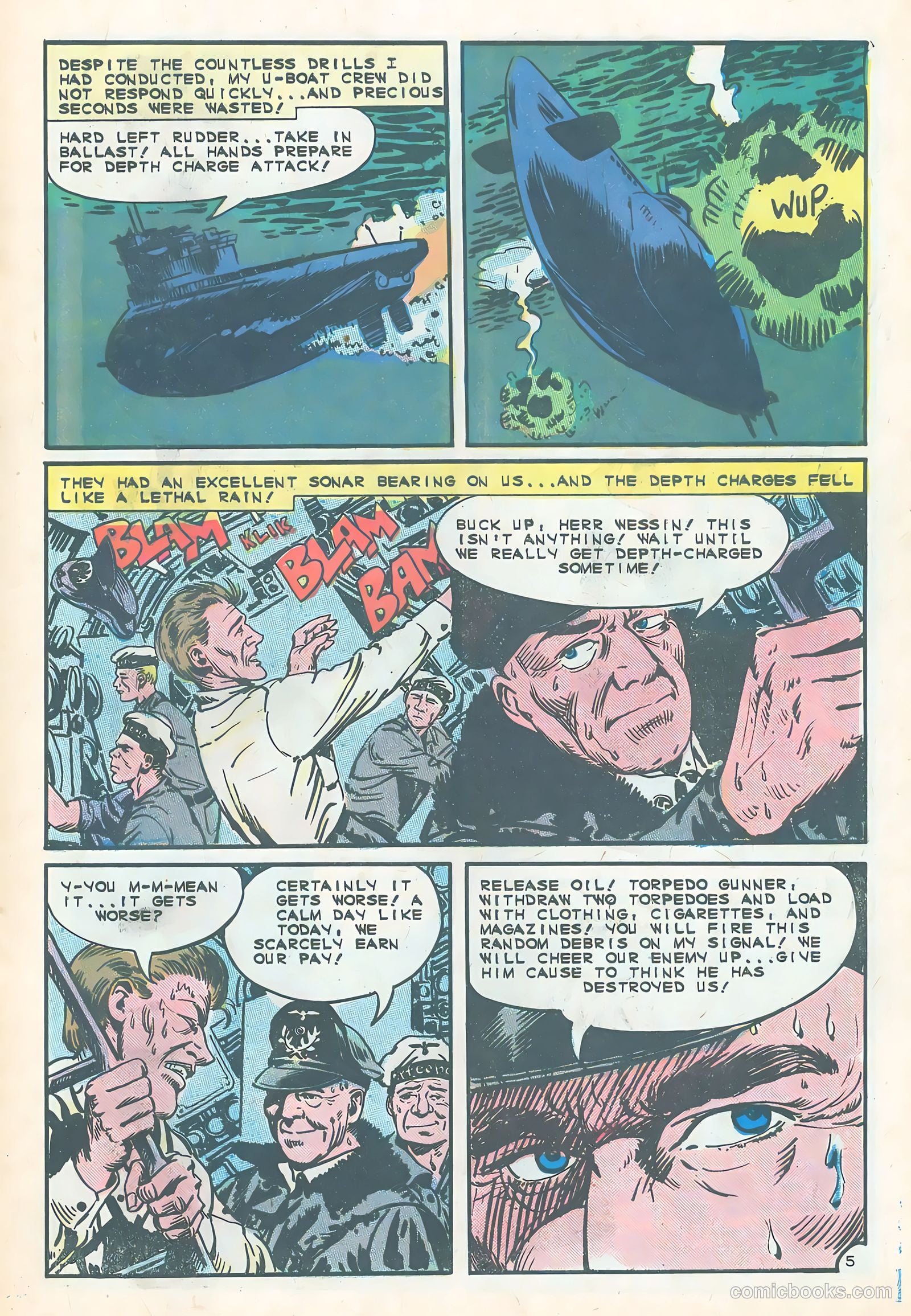 Submarine Attack #54 (1966) — page 9
