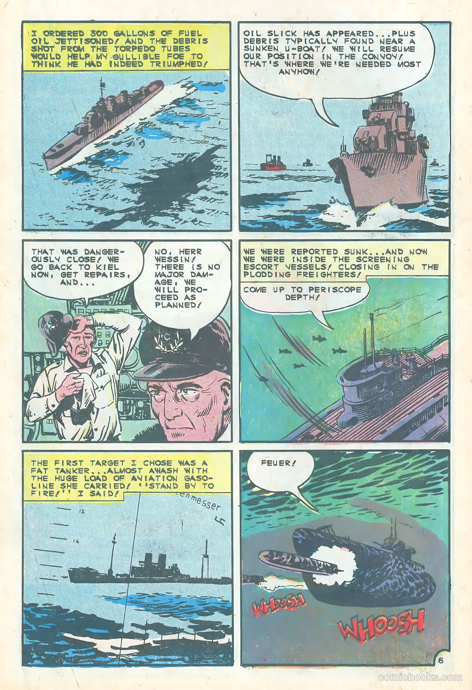 Submarine Attack #54 (1966) — page 10