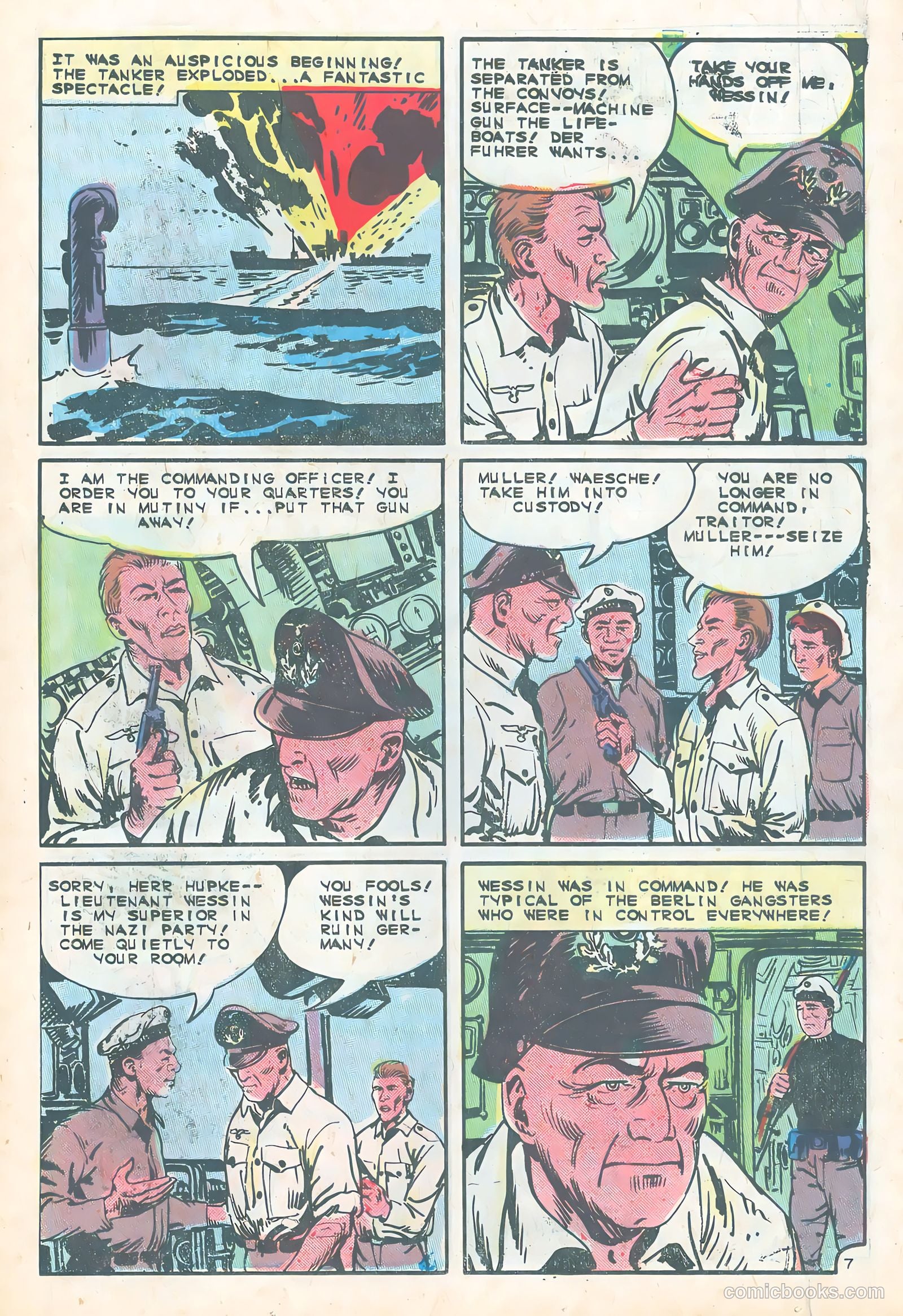 Submarine Attack #54 (1966) — page 11