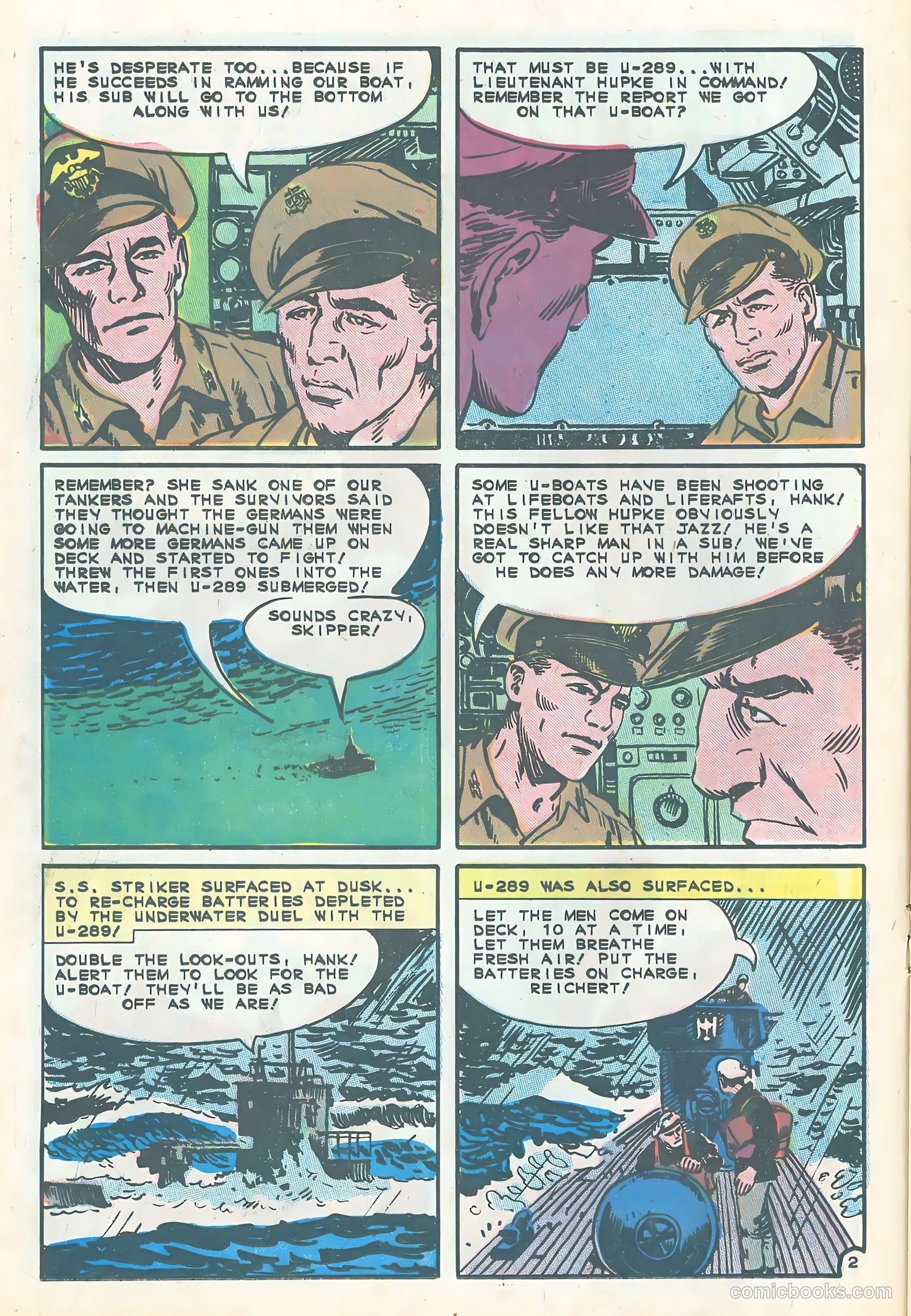 Submarine Attack #54 (1966) — page 16