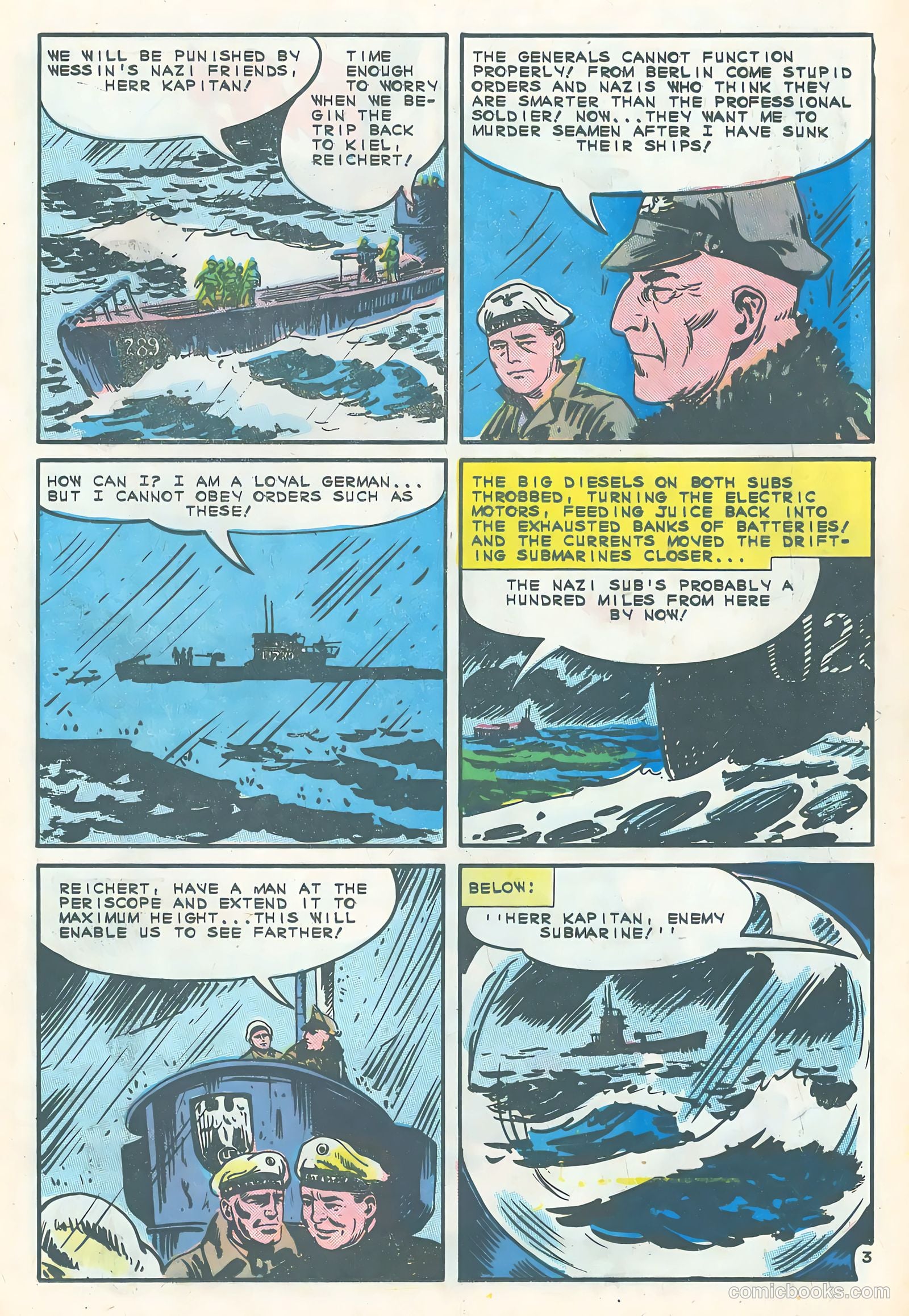 Submarine Attack #54 (1966) — page 17