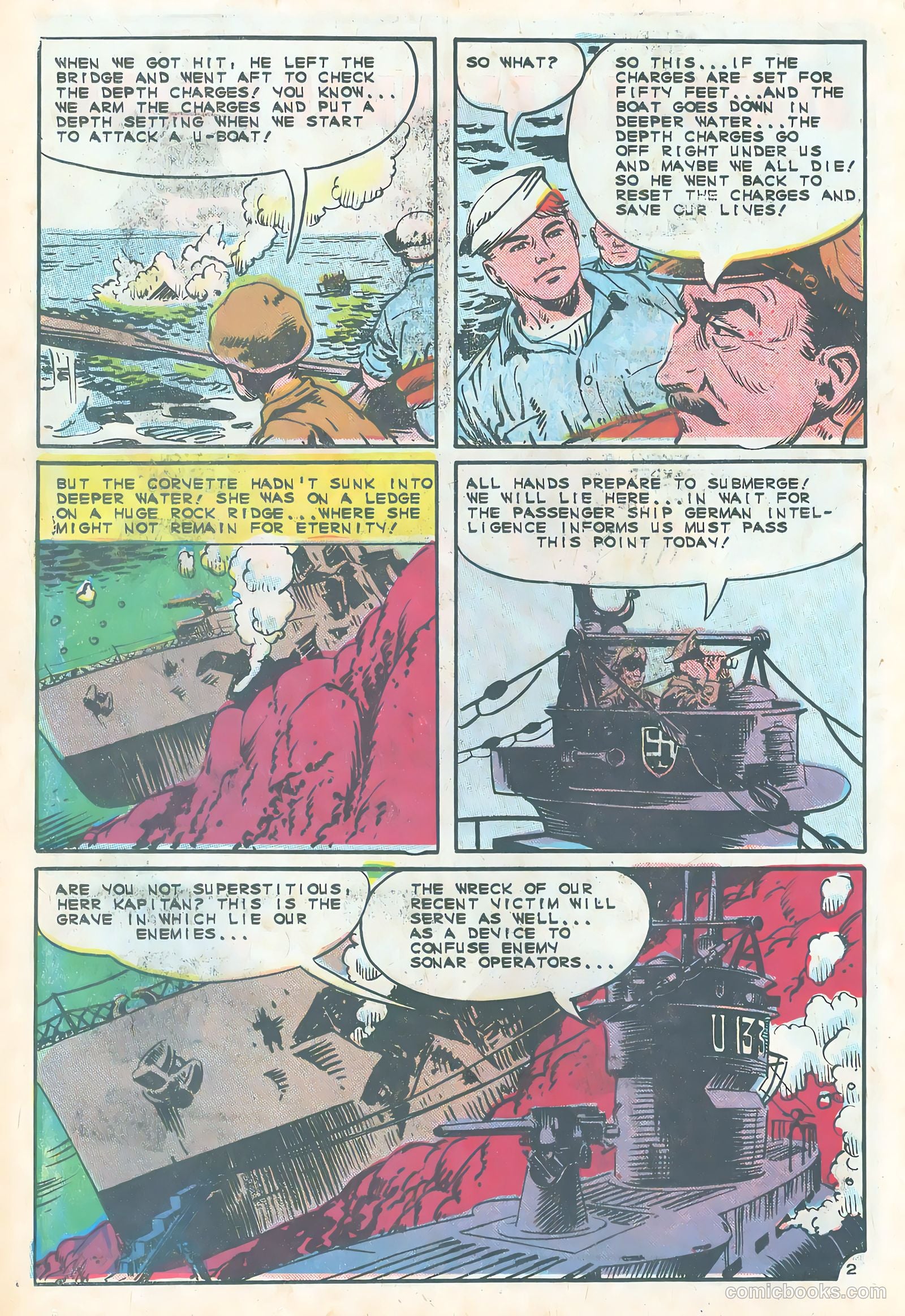 Submarine Attack #54 (1966) — page 26