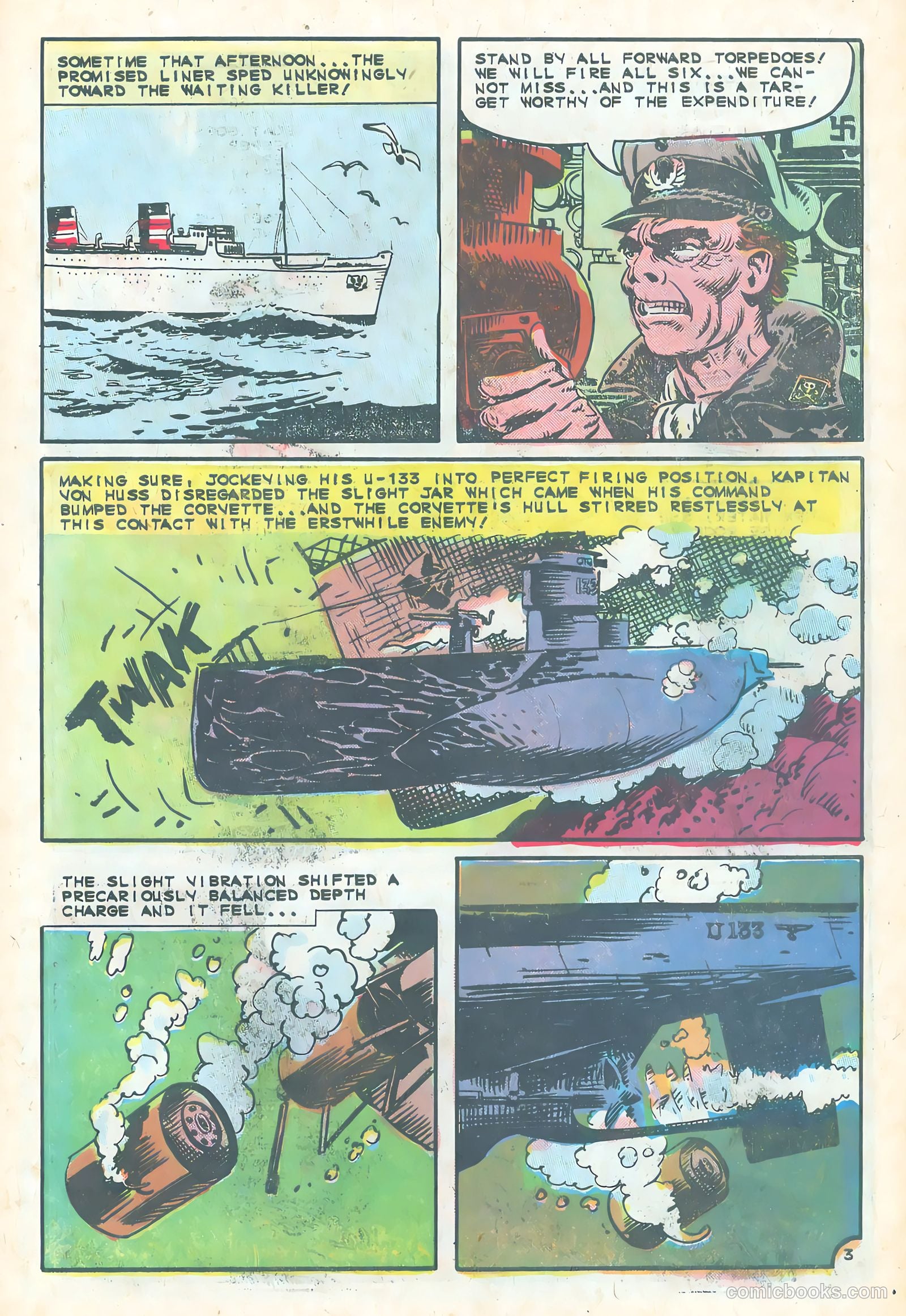 Submarine Attack #54 (1966) — page 27