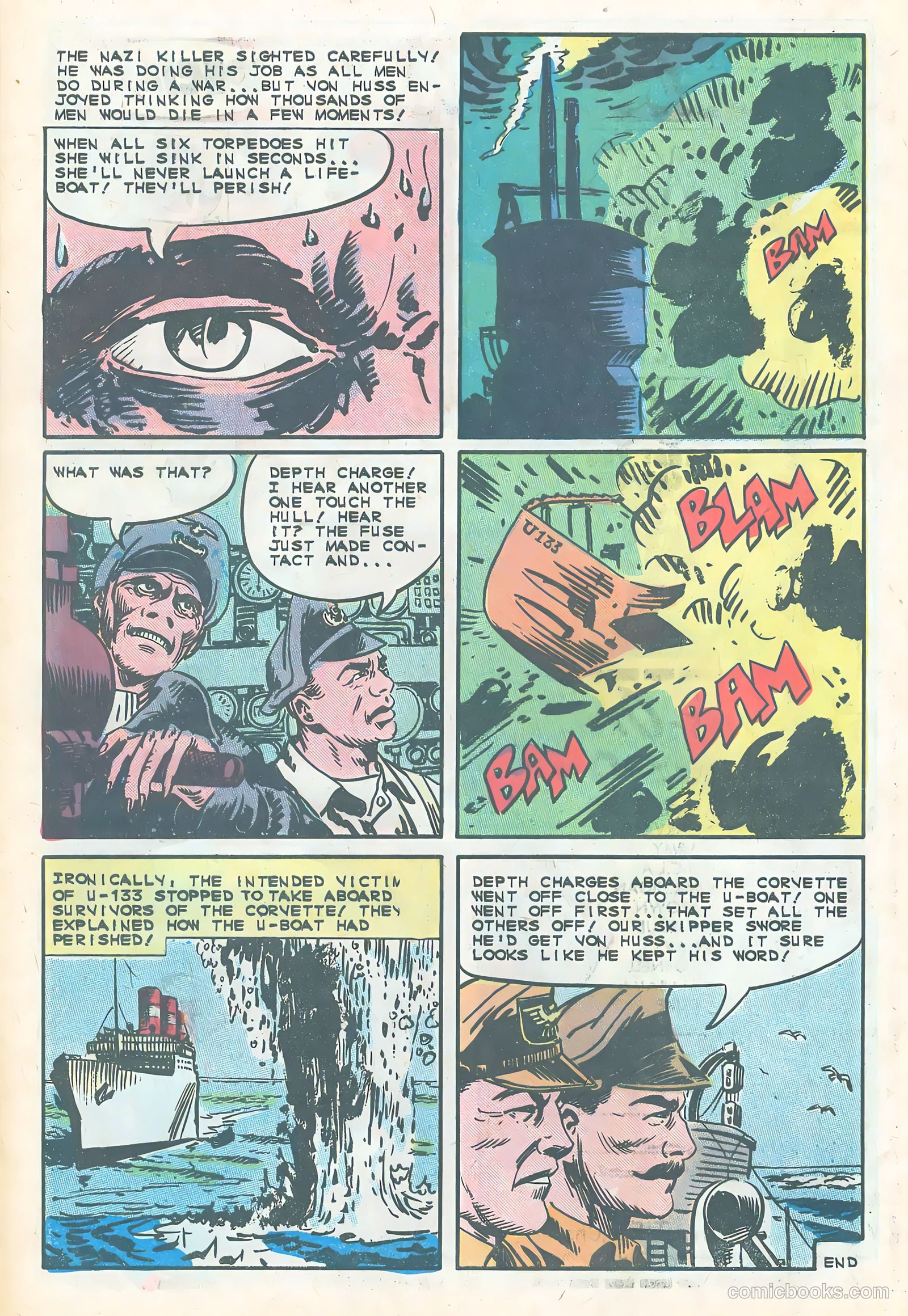 Submarine Attack #54 (1966) — page 28