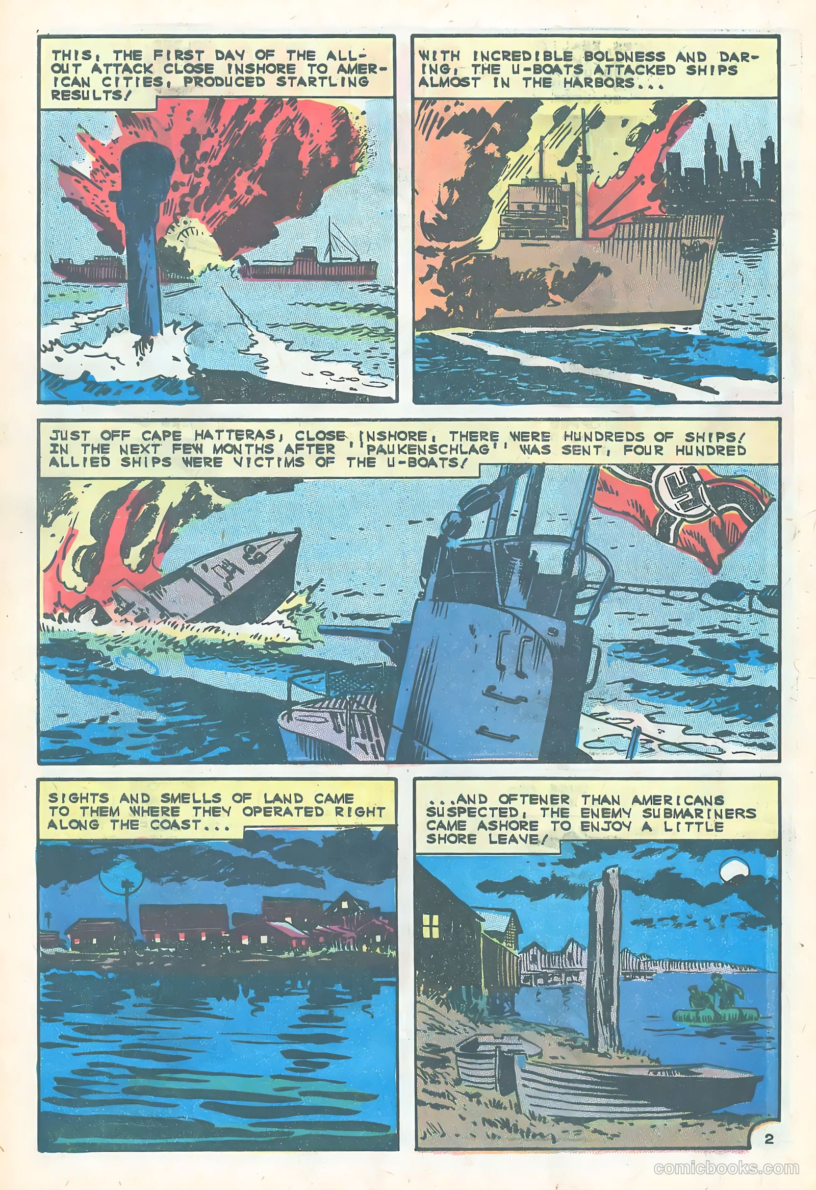 Submarine Attack #54 (1966) — page 32