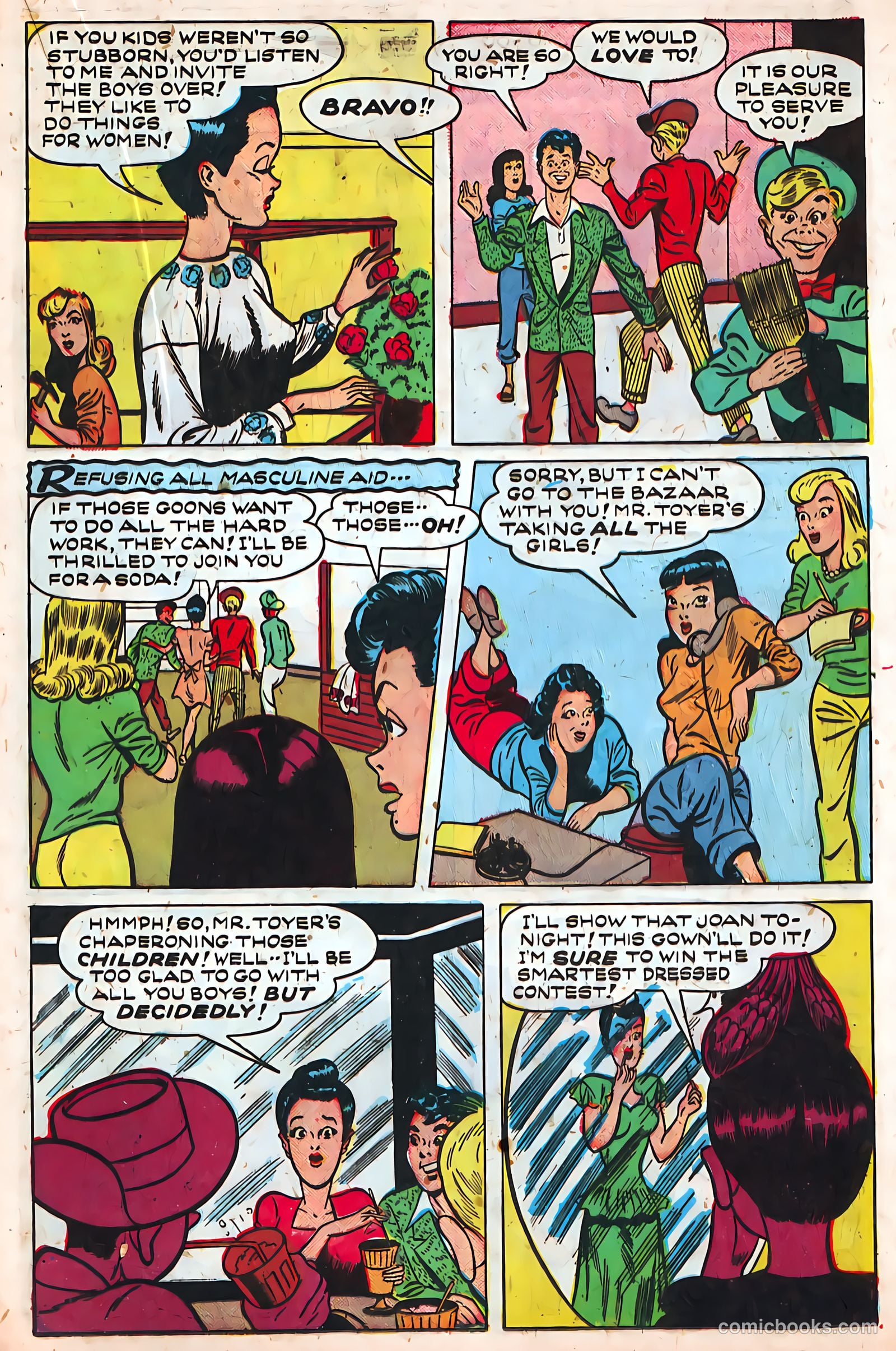 Sugar Bowl Comics #1 (1948) — page 25 of 53